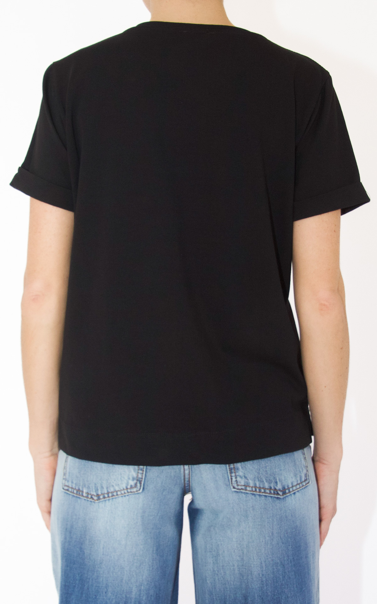 Off-On - t-shirt girocollo - nero