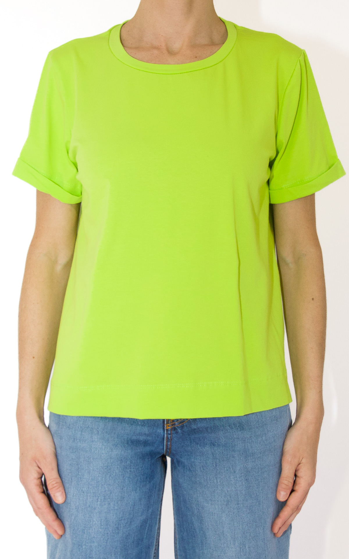 Off-On - t-shirt girocollo - lime