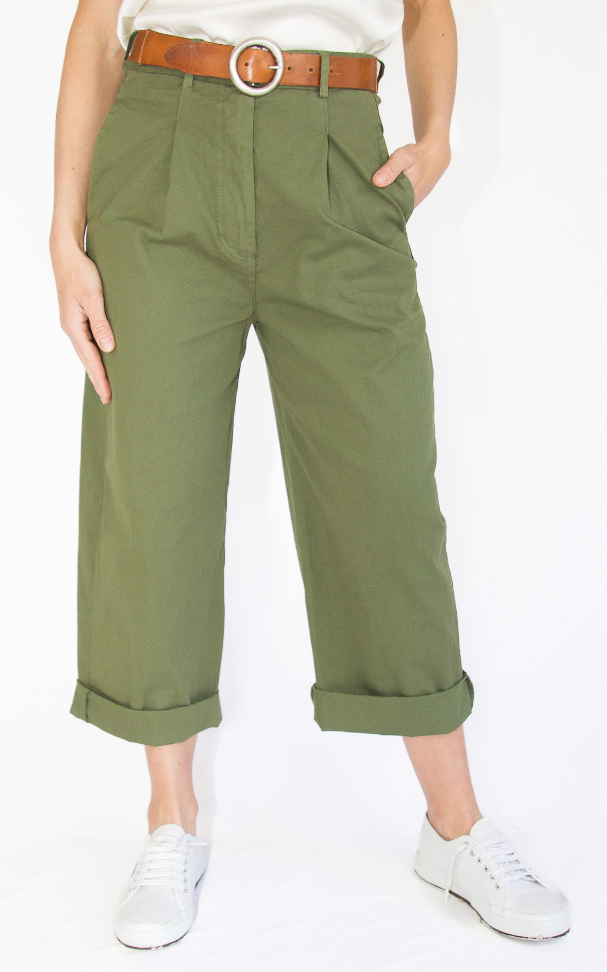 (image for) SusyMix – pantalone balloon – verde militare