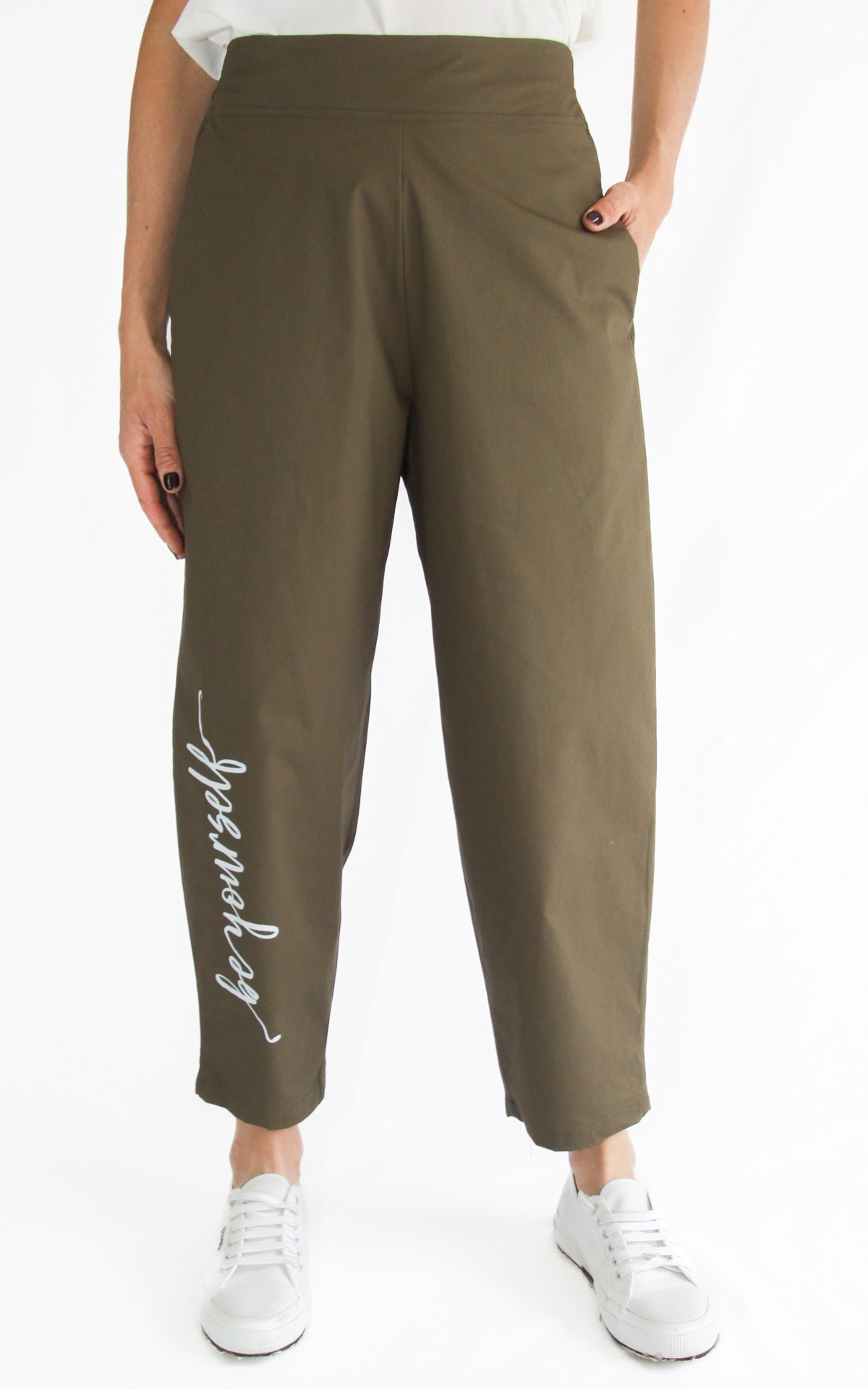 (image for) SusyMix – pantalone beyourself – verde militare