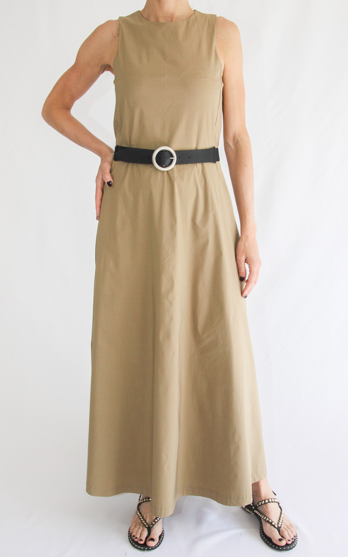 (image for) SusyMix – abito lungo smanicato – camel