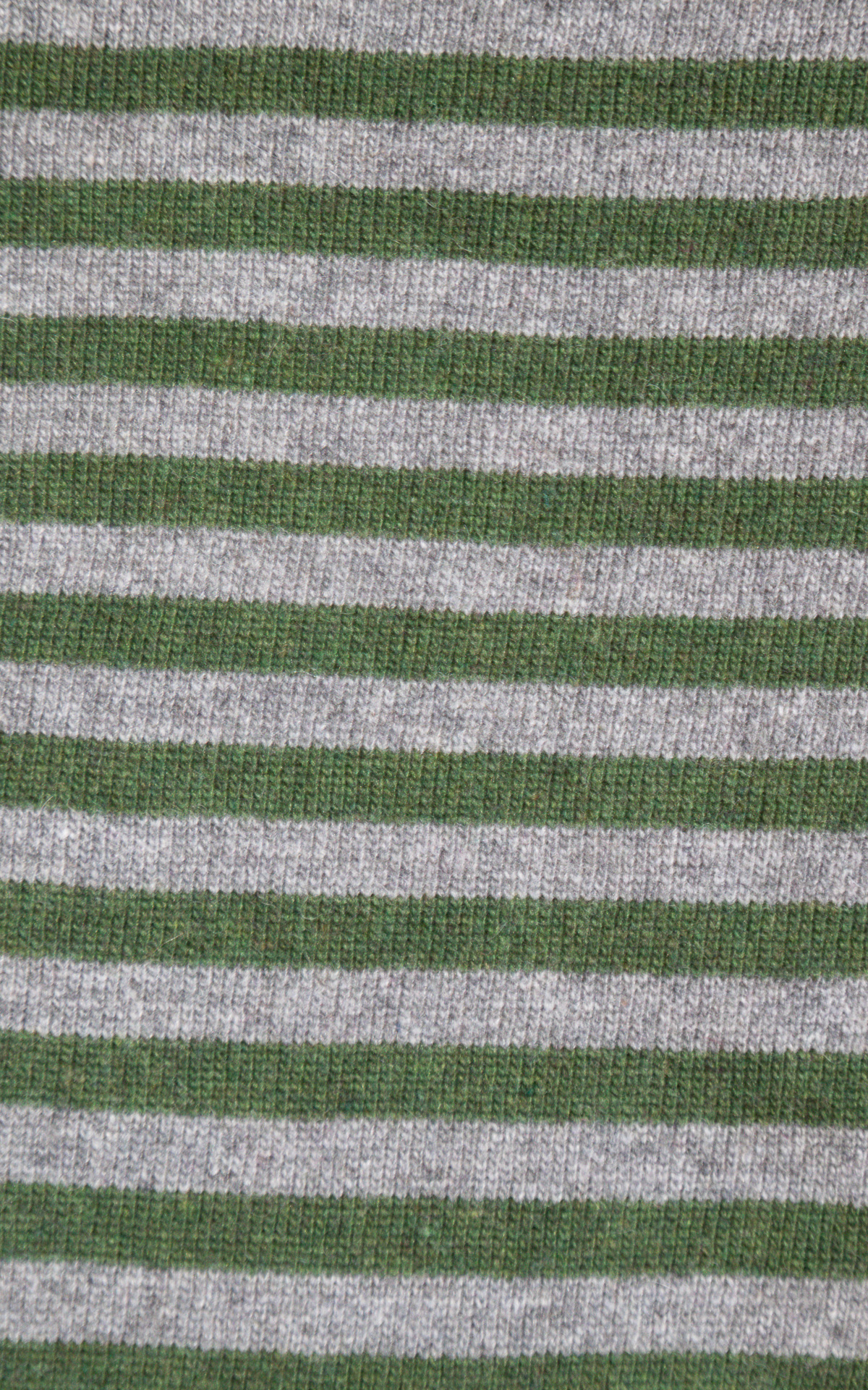 Off-On - maglia bicolore righe - grigio/verde