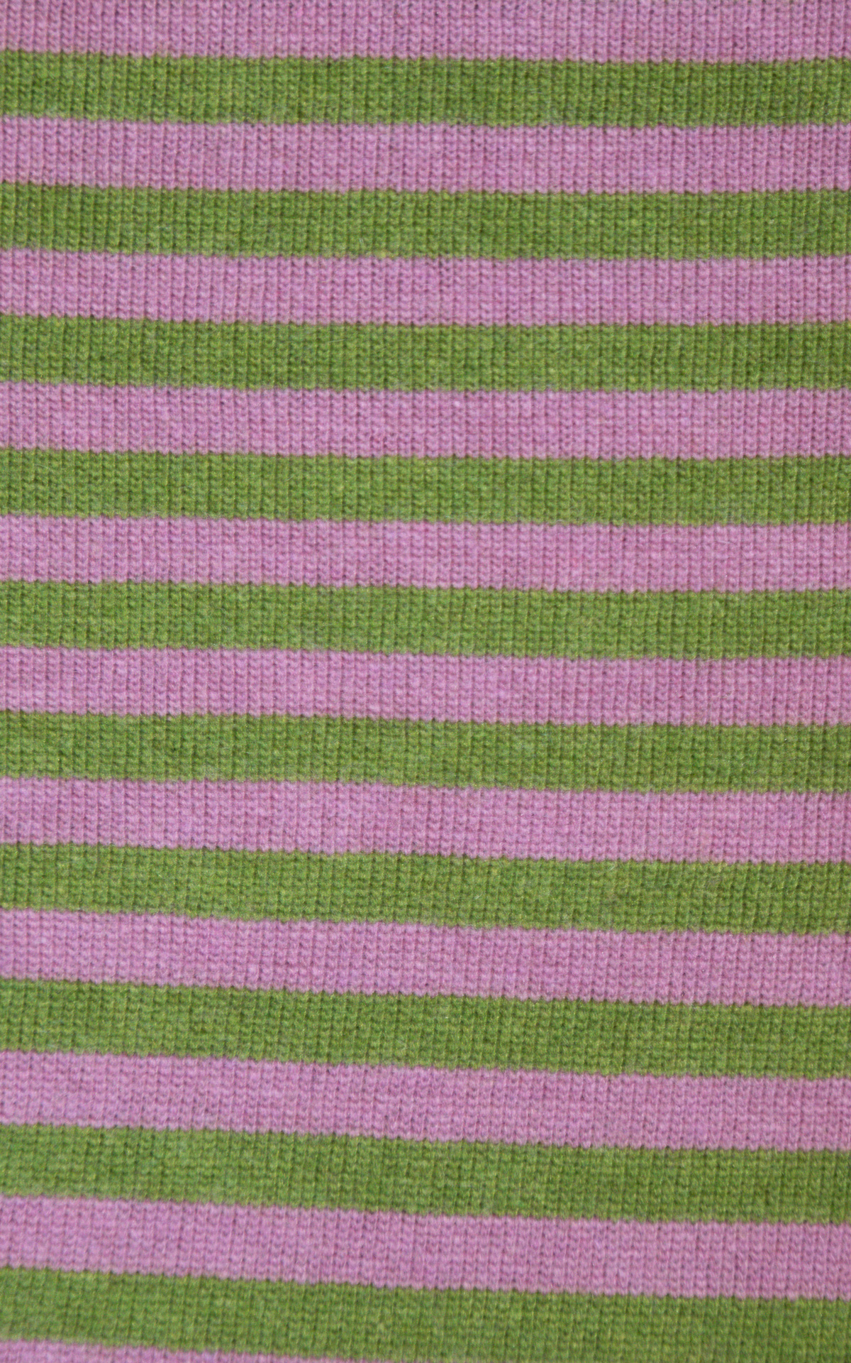 Off-On - maglia bicolore righe - rosa/verde lime