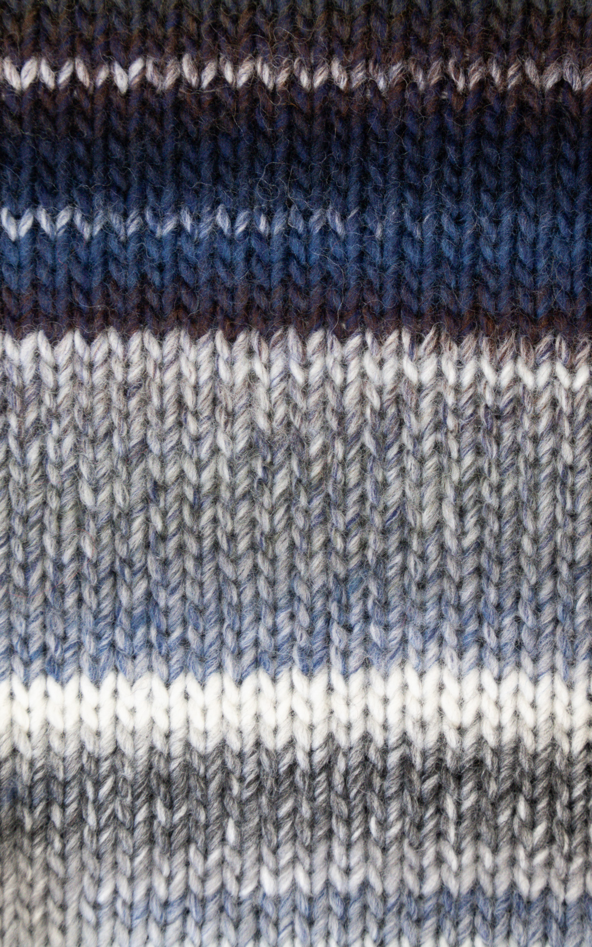 Off-On - maglia bicolore scollo V - polvere