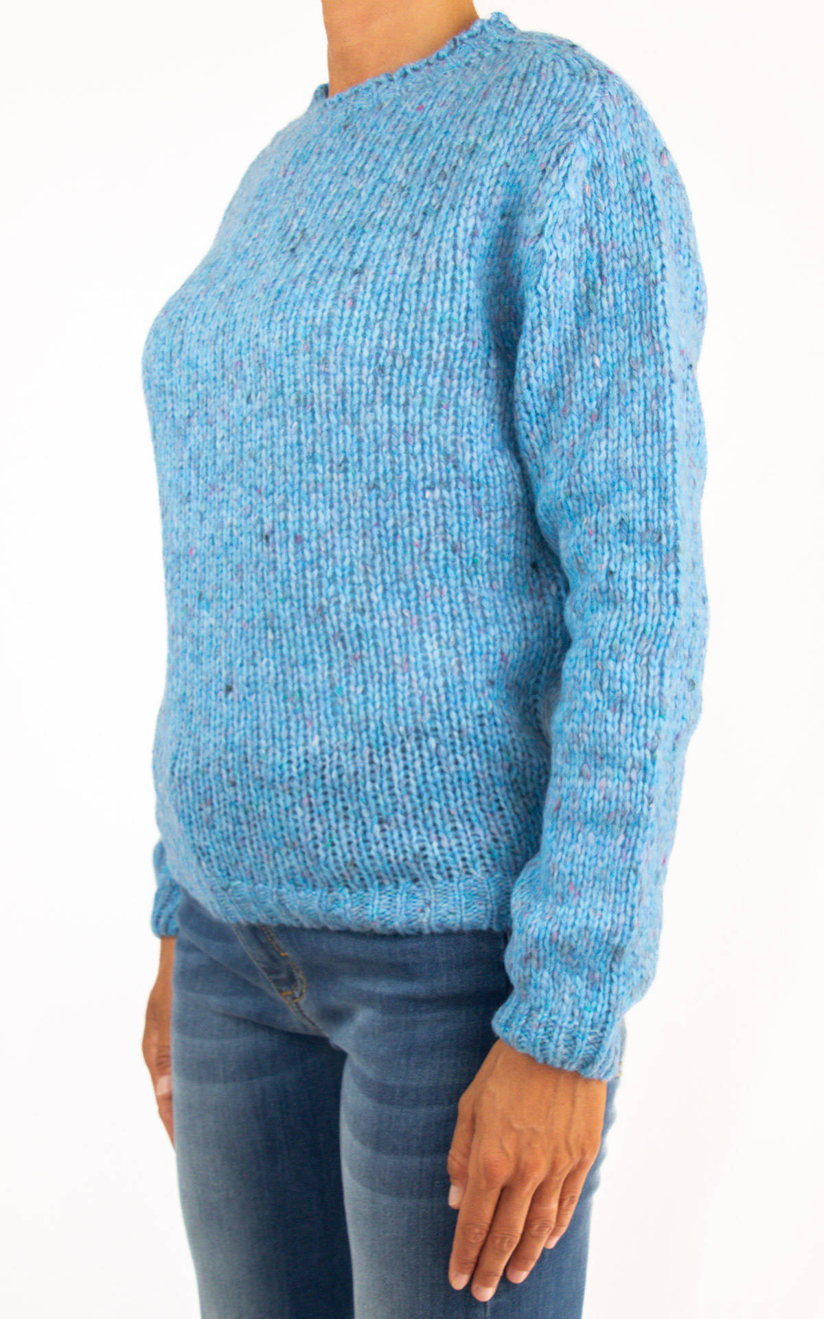 Off-On - maglia in lana - azzurro
