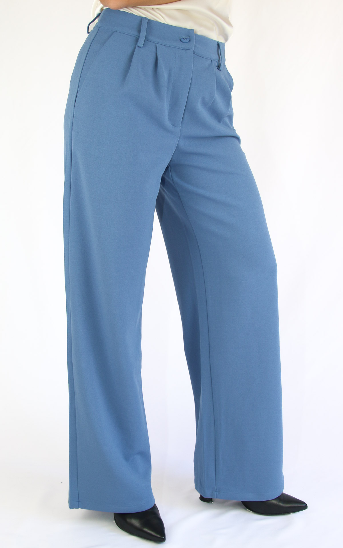 Compania Fantastica - pantalone con pieghe - blu