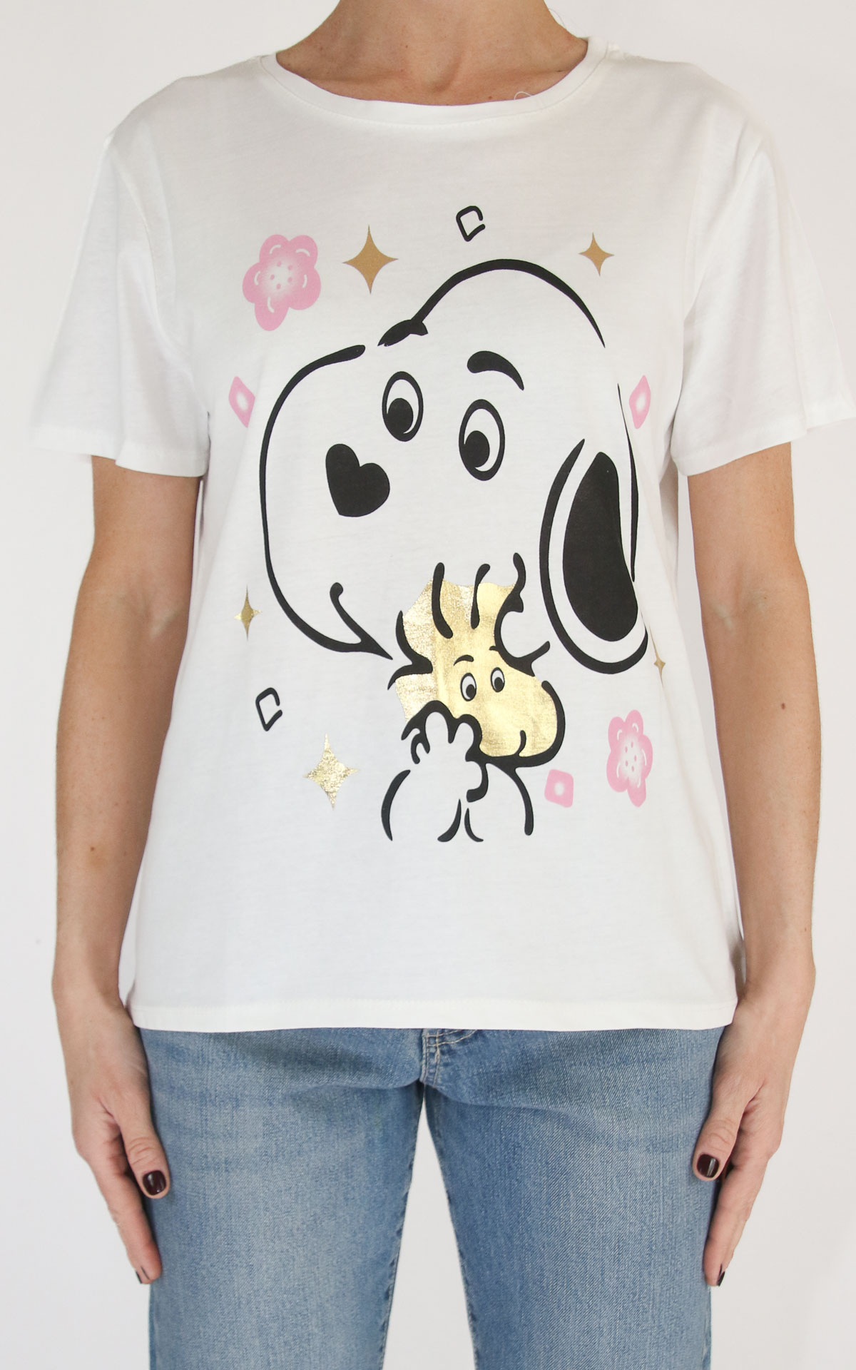 Off-on - T-shirt regular - Snoopy/ woodstock