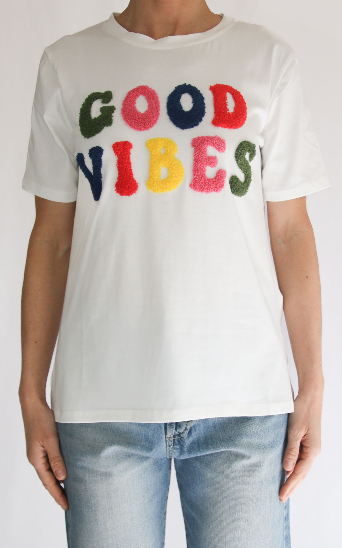 Civico 1 - T-shirt decoro - Good vibes