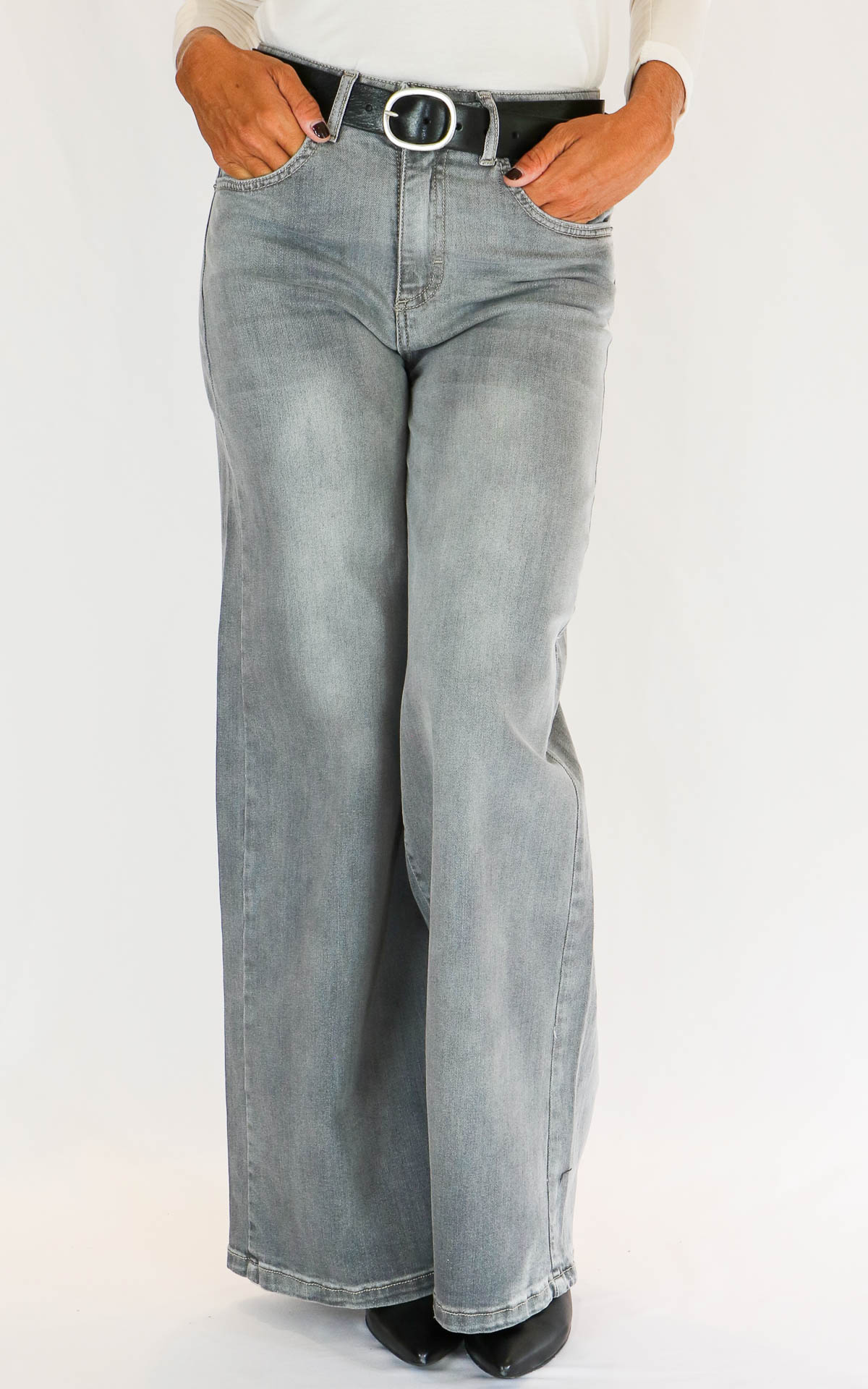 INITIAL - Jeans light grey - NIA