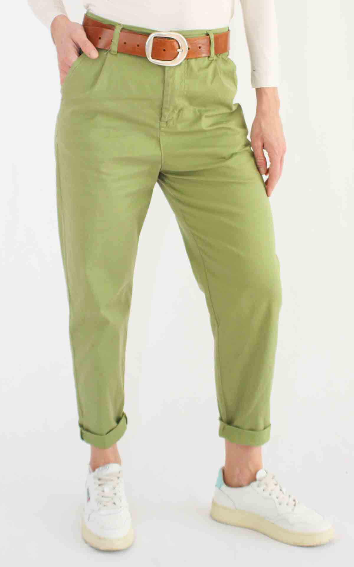 OFF-ON - Boyfriend JOELLE - VERDE PISTACCHIO