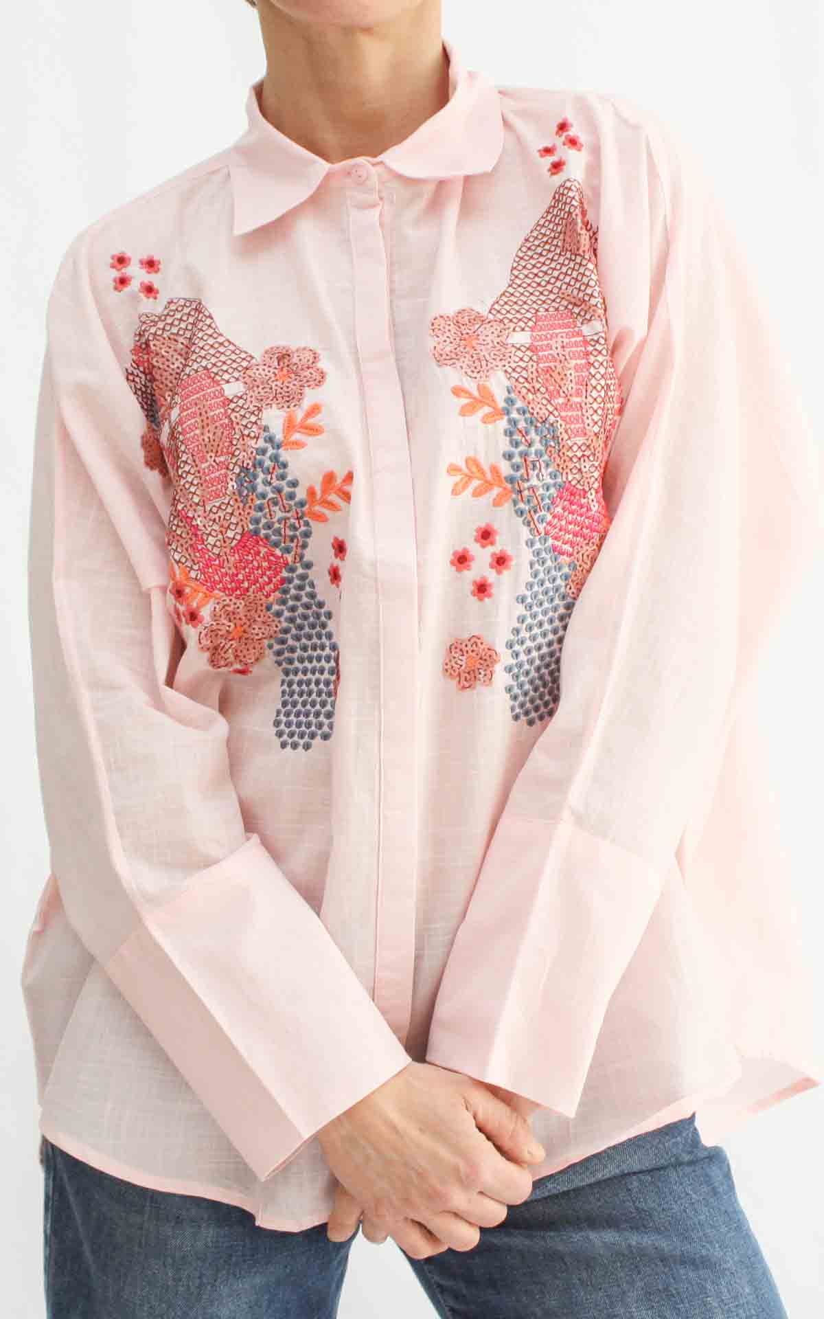 AN'GE - Camicia SHANNY - ROSA