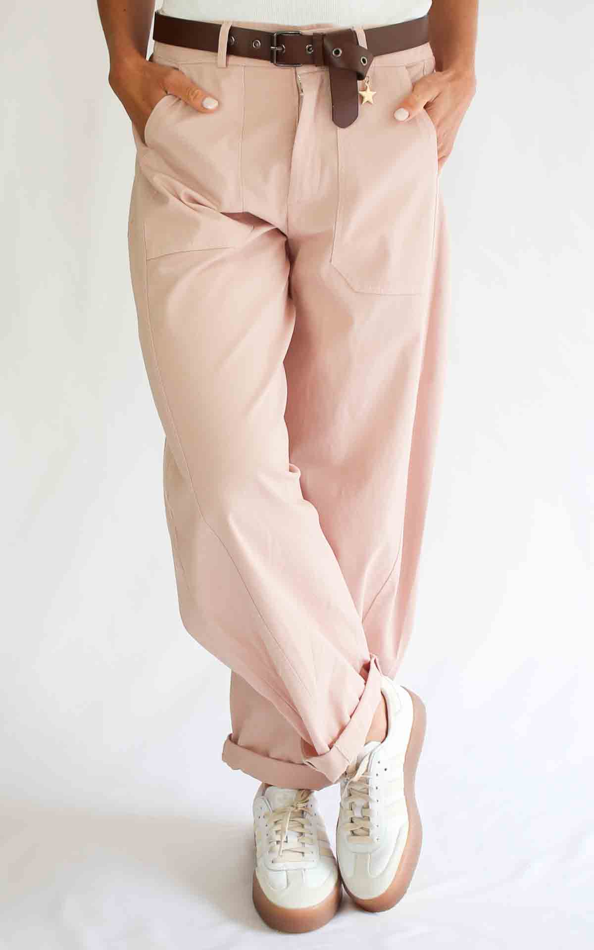 SUSYMIX - Pantalone ovetto - ROSA
