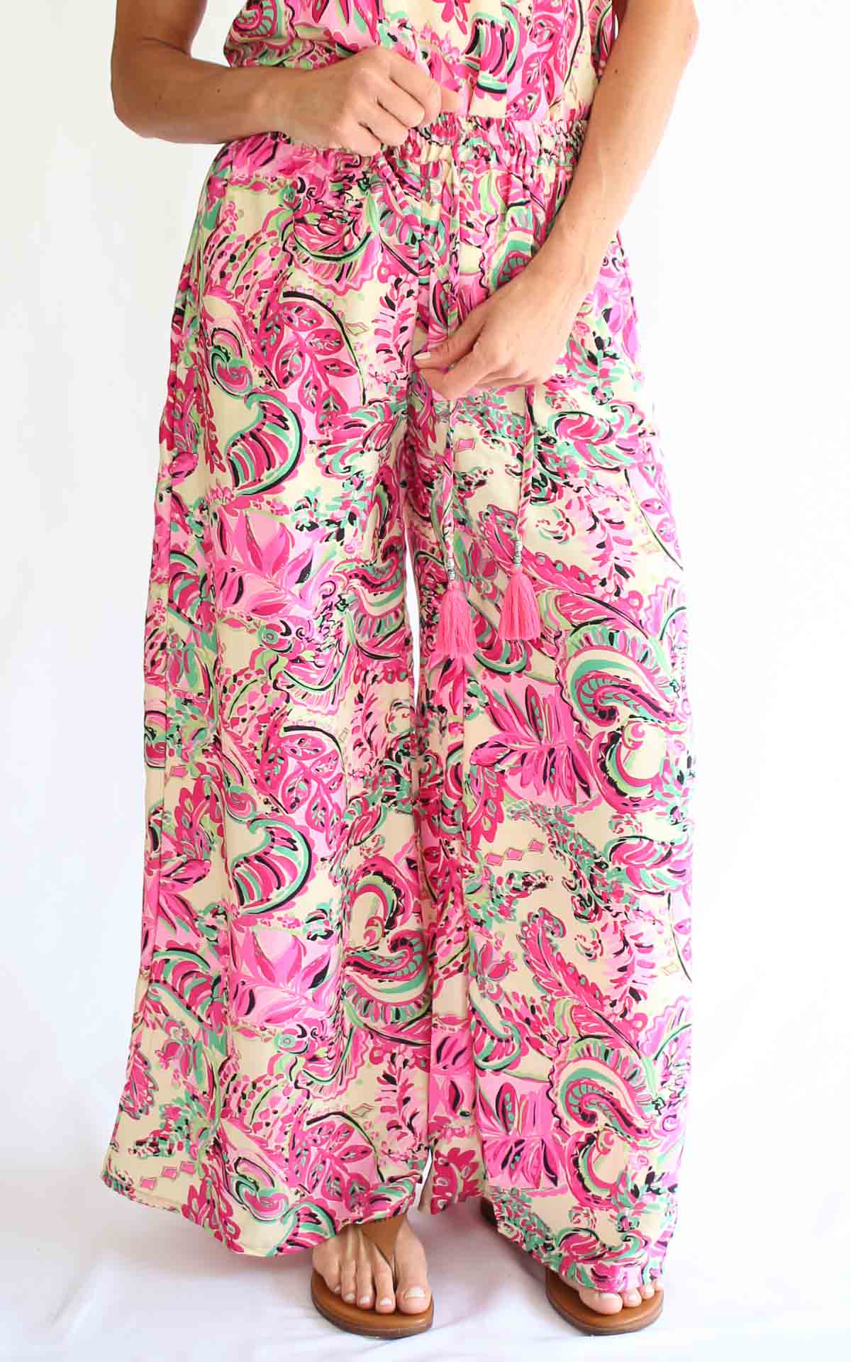 AYFËE - Pantalone fantasia - ROSA