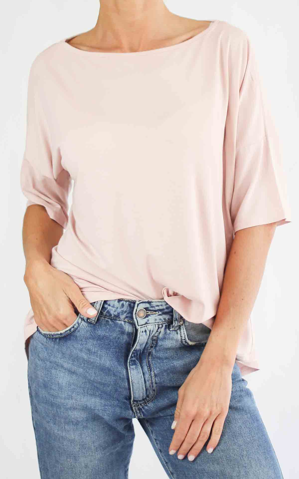 SUSYMIX - Maglia over - ROSA