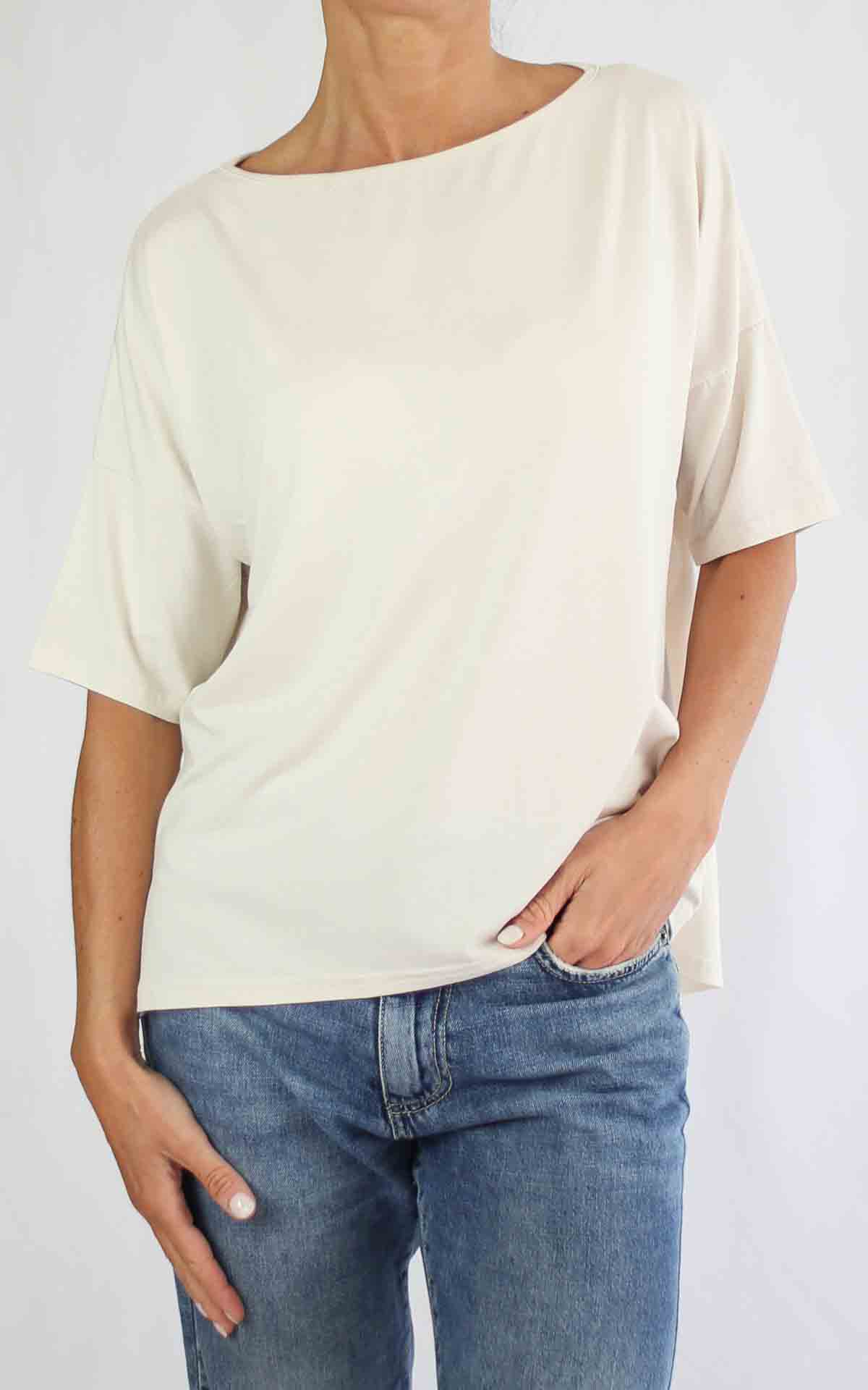 SUSYMIX - Maglia over - BURRO