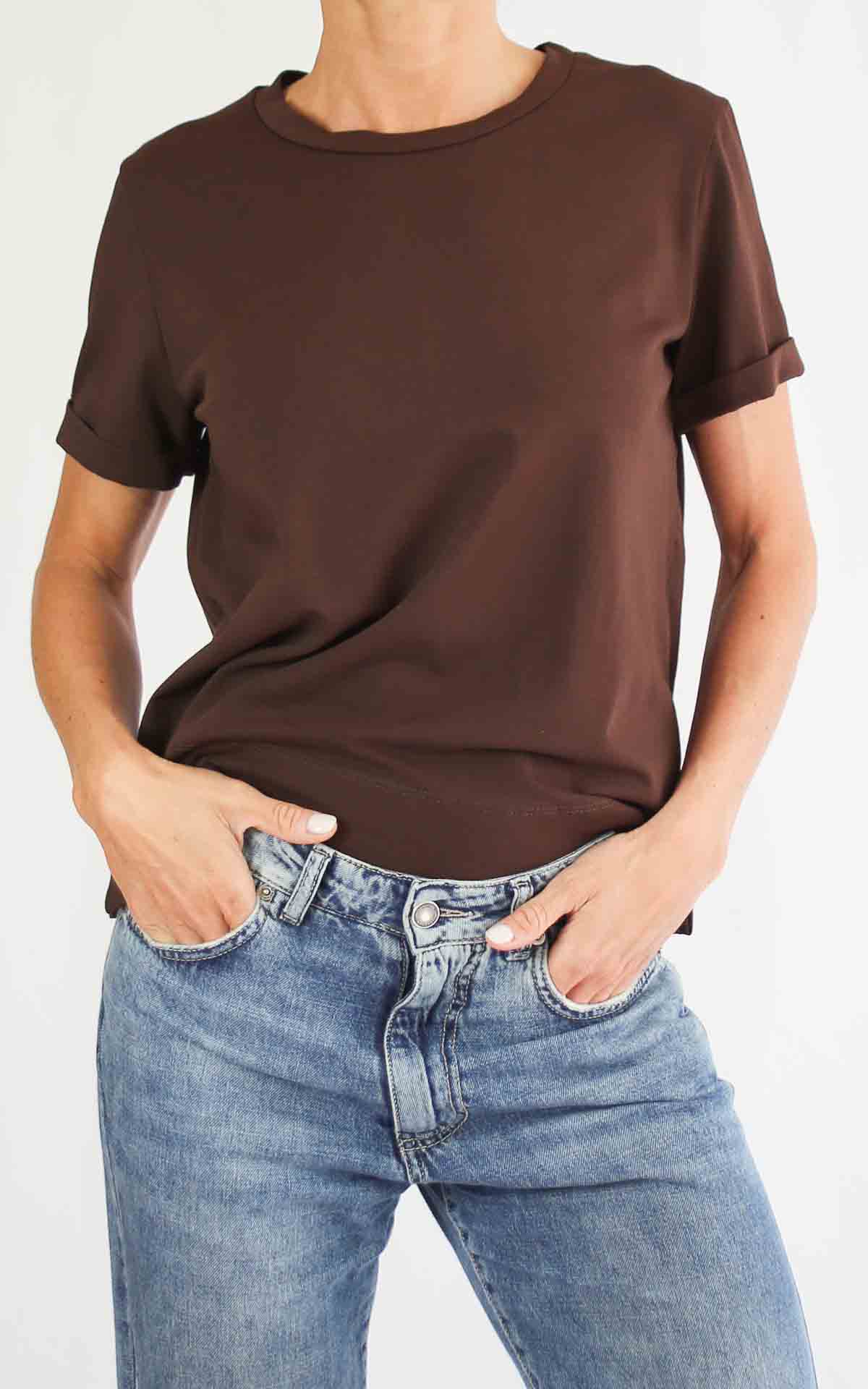 OFF-ON – T-shirt scatola – MORO