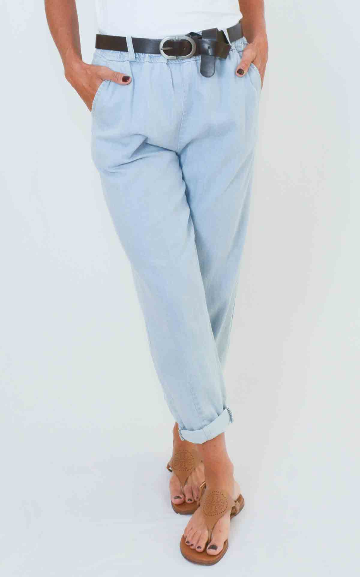 SUSYMIX - Jeans con cintura - DENIM CHIARO