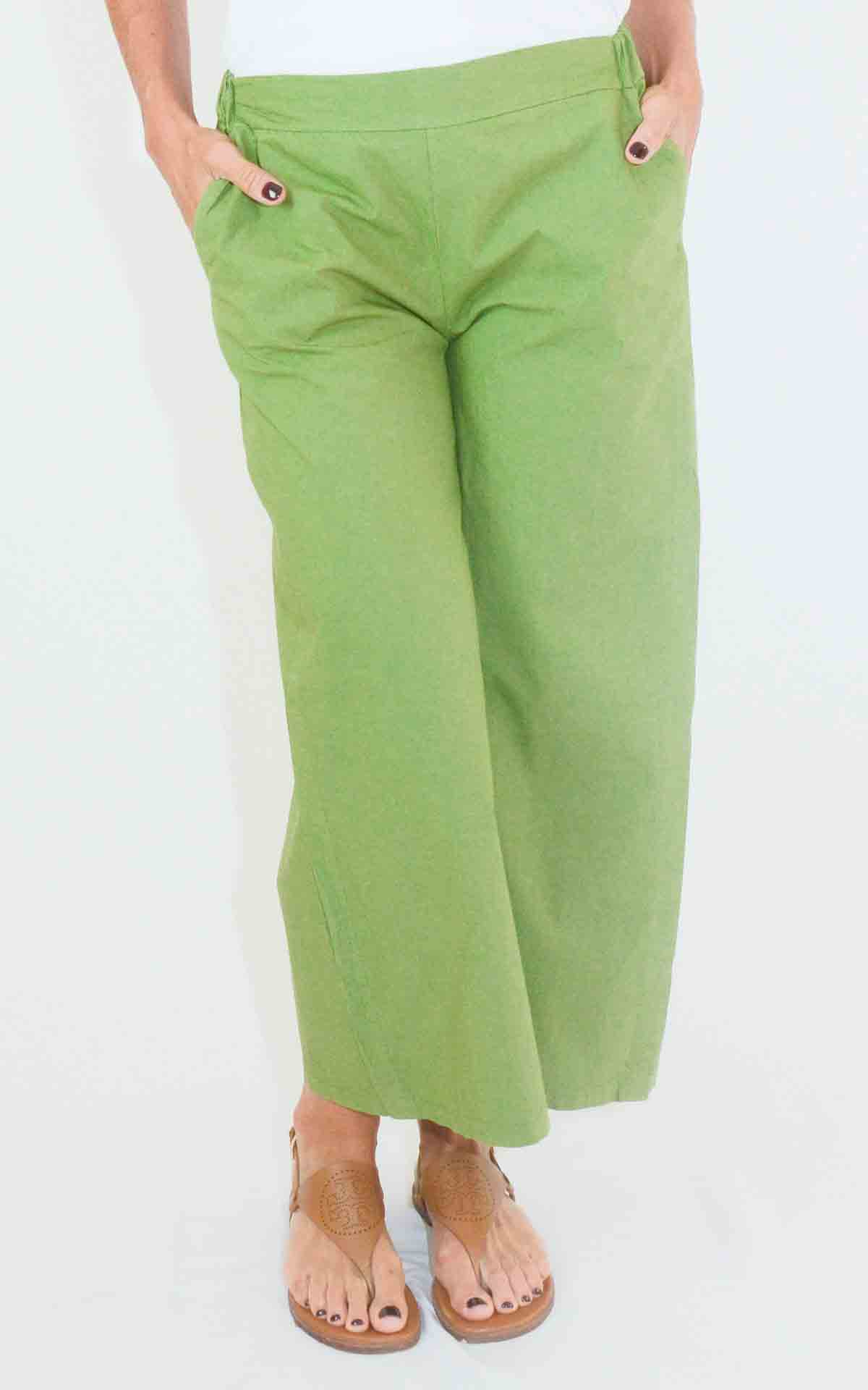 INITIAL - Pantalone Gaucho - VERDE