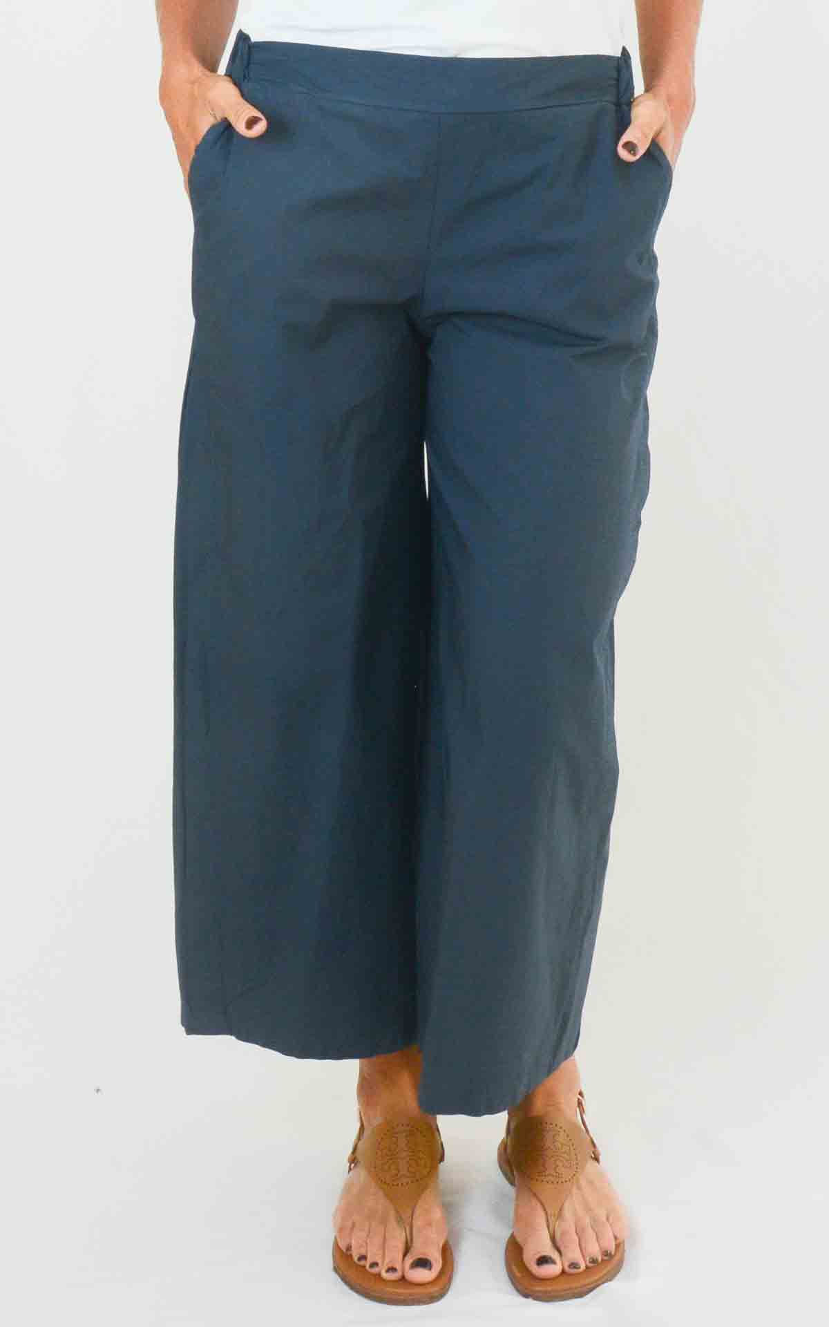 INITIAL - Pantalone Gaucho - BLU