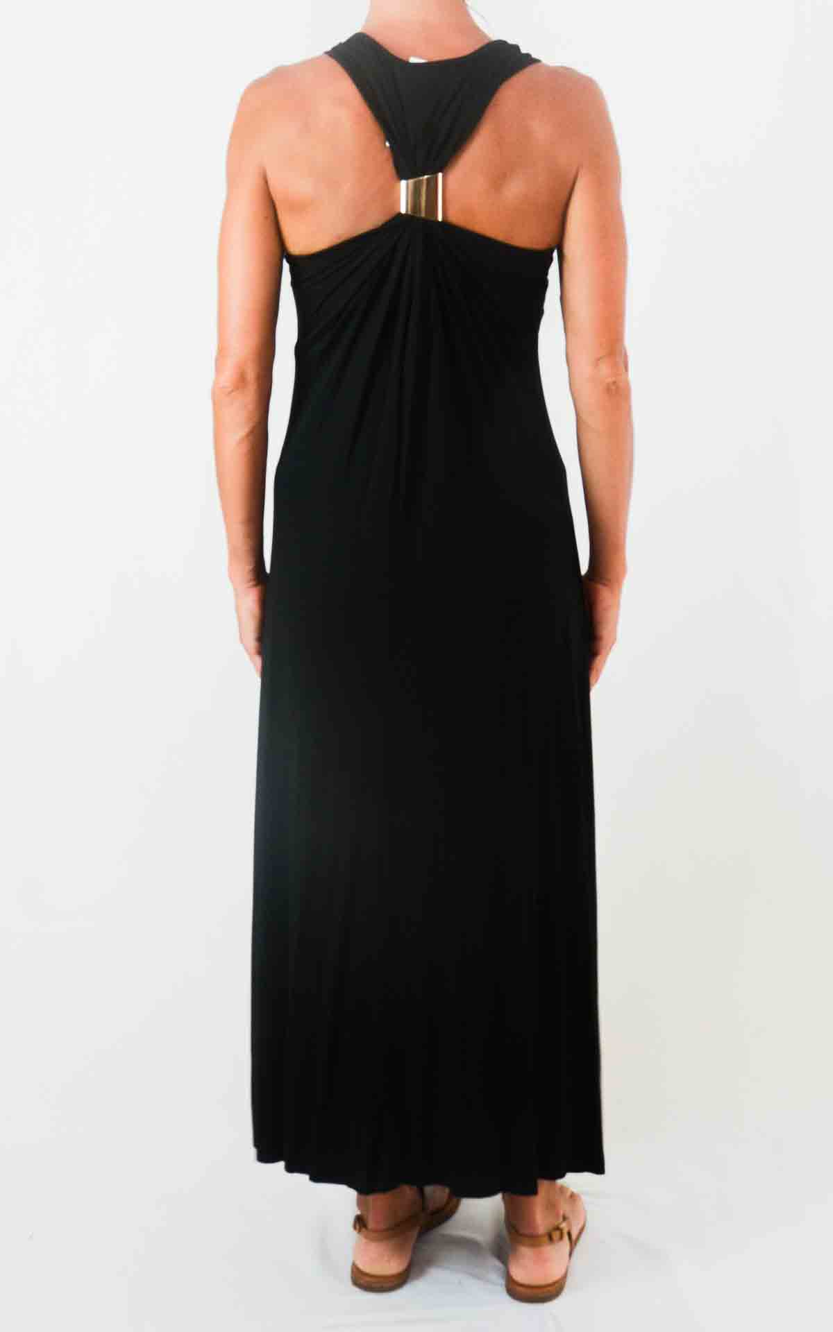 SUSY MIX - Abito con accessorio - NERO