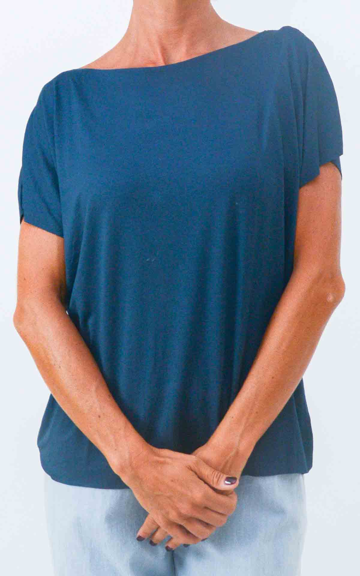 SUSYMIX - Maglia fiocchetti - BLU