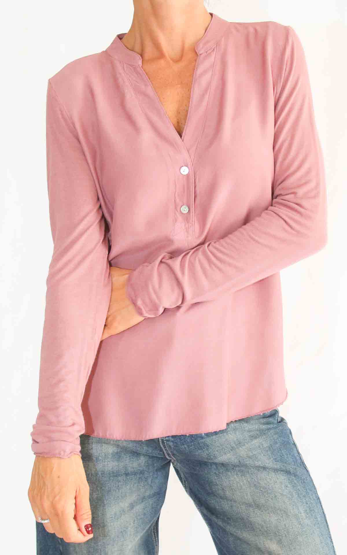 OFF-ON - Blusa chester - ROSA