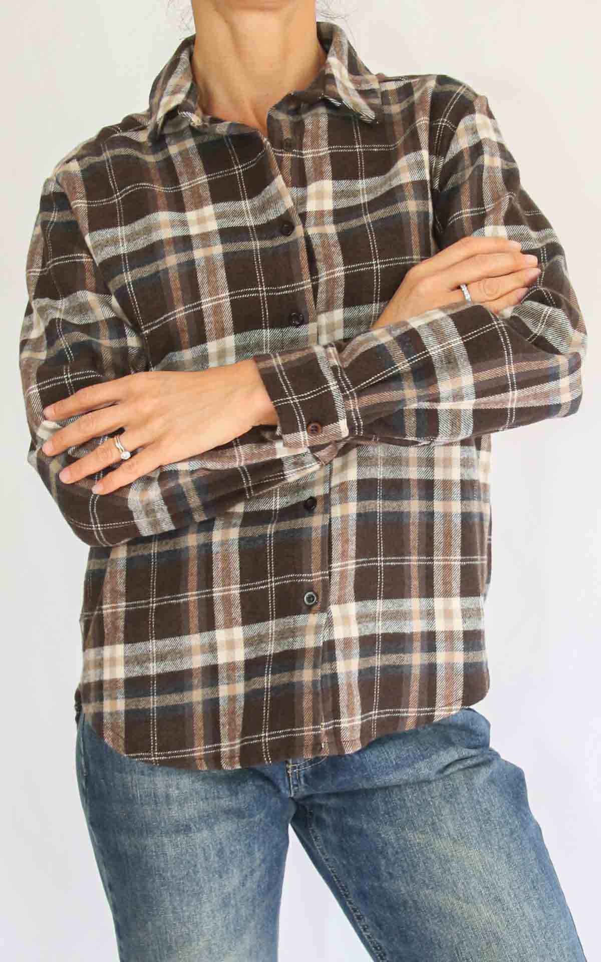 OFF-ON - Camicia quadri - MORO