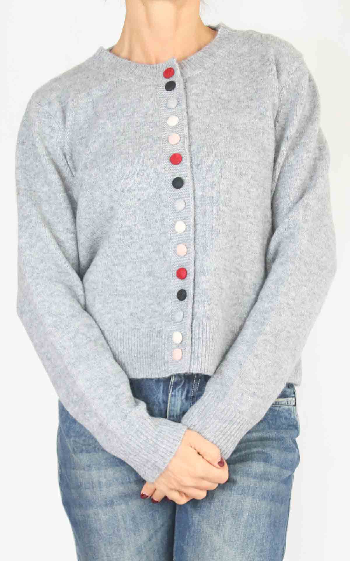 COMPAGNIA FANTASTICA – Cardigan – GRIGIO