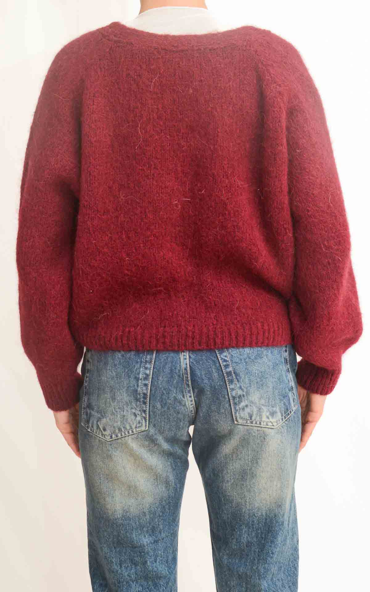 OFF-ON - Maglia incrocio - BORDEAUX