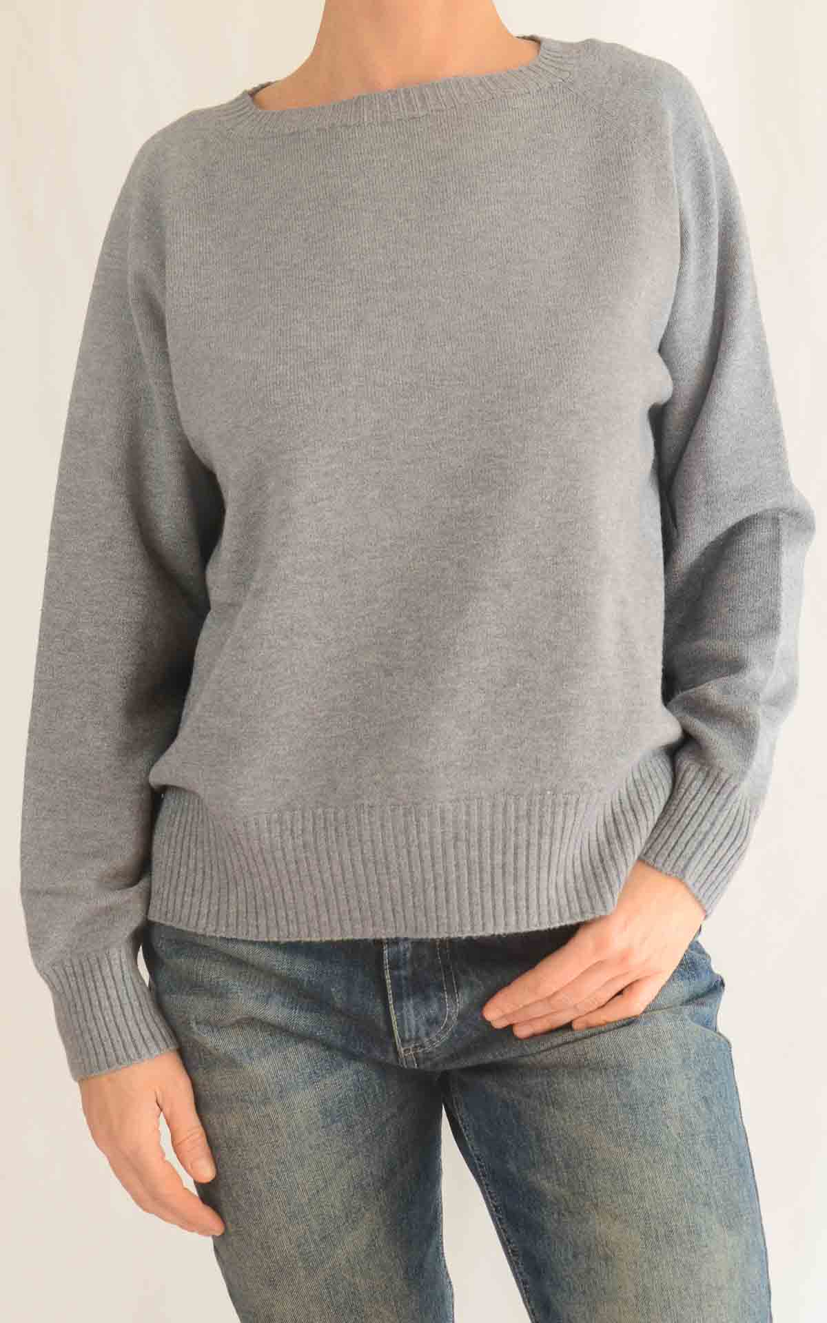 SUSY MIX – Maglia barchetta – GRIGIO