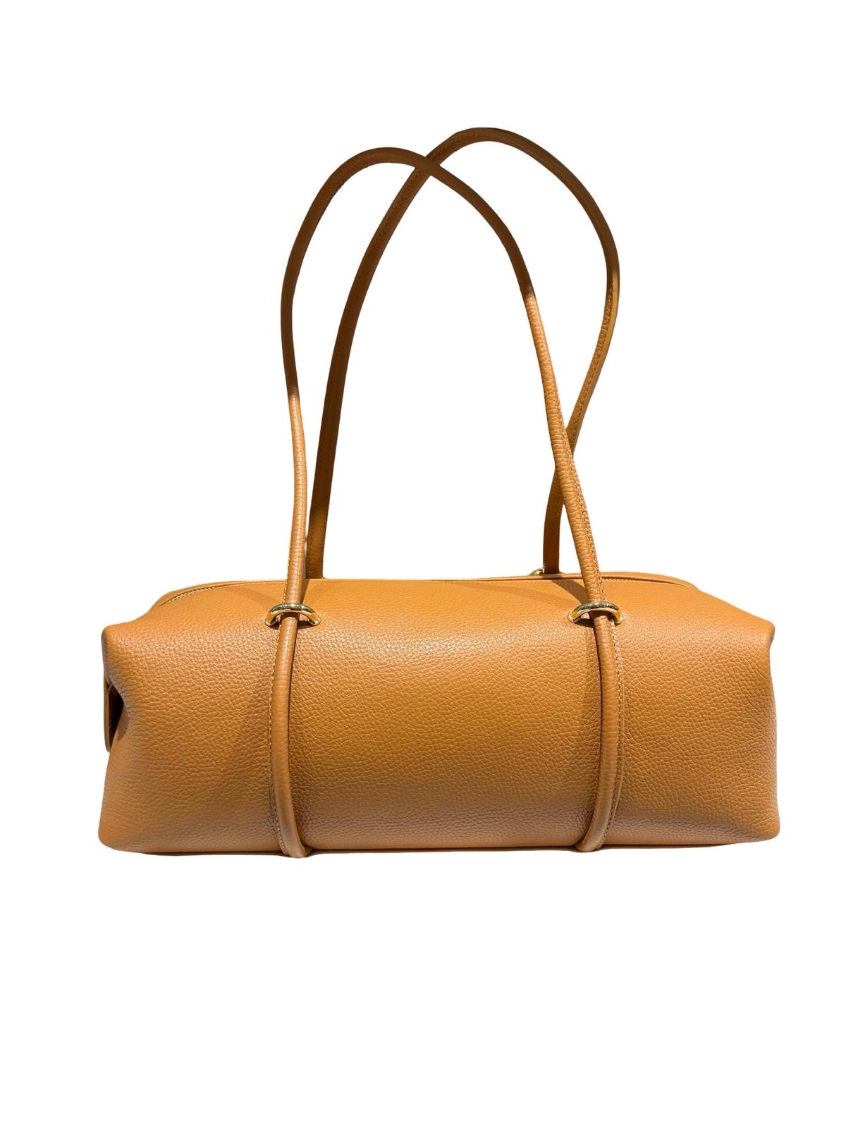 OFF-ON - Borsa BOWLING in pelle - CUOIO