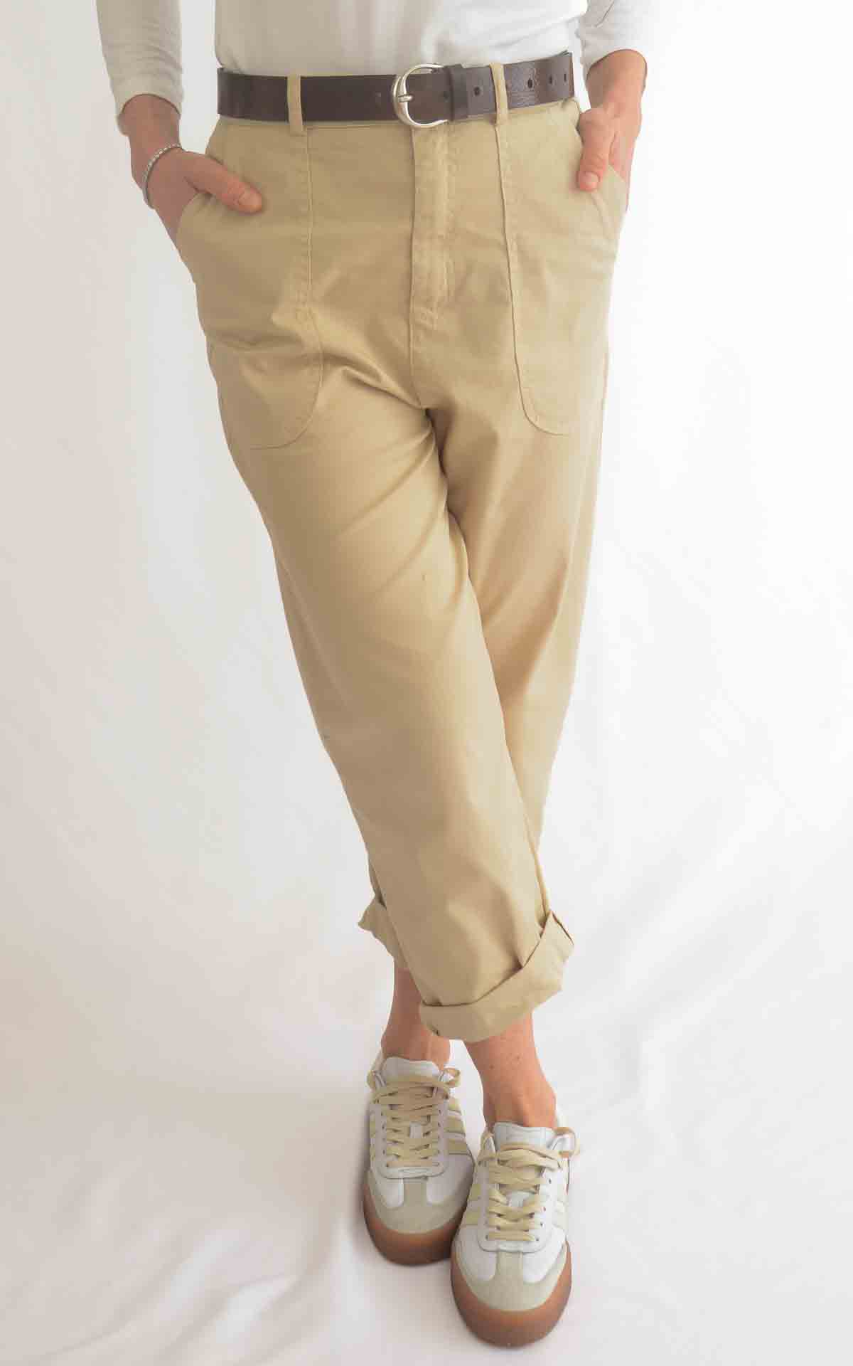 OFF-ON – Pantalone tasca Lory – SABBIA