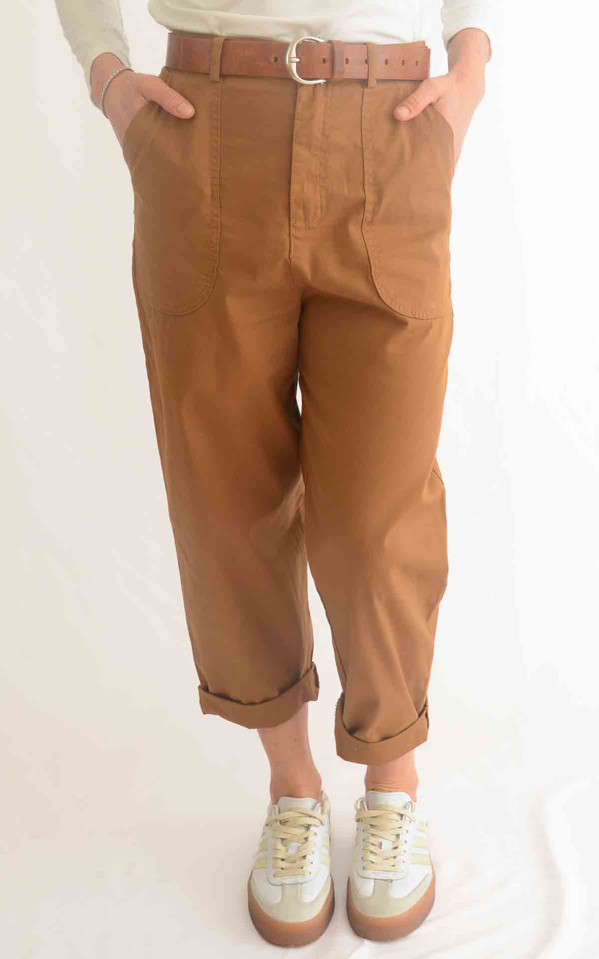 OFF-ON – Pantalone tasca Lory – CAMEL