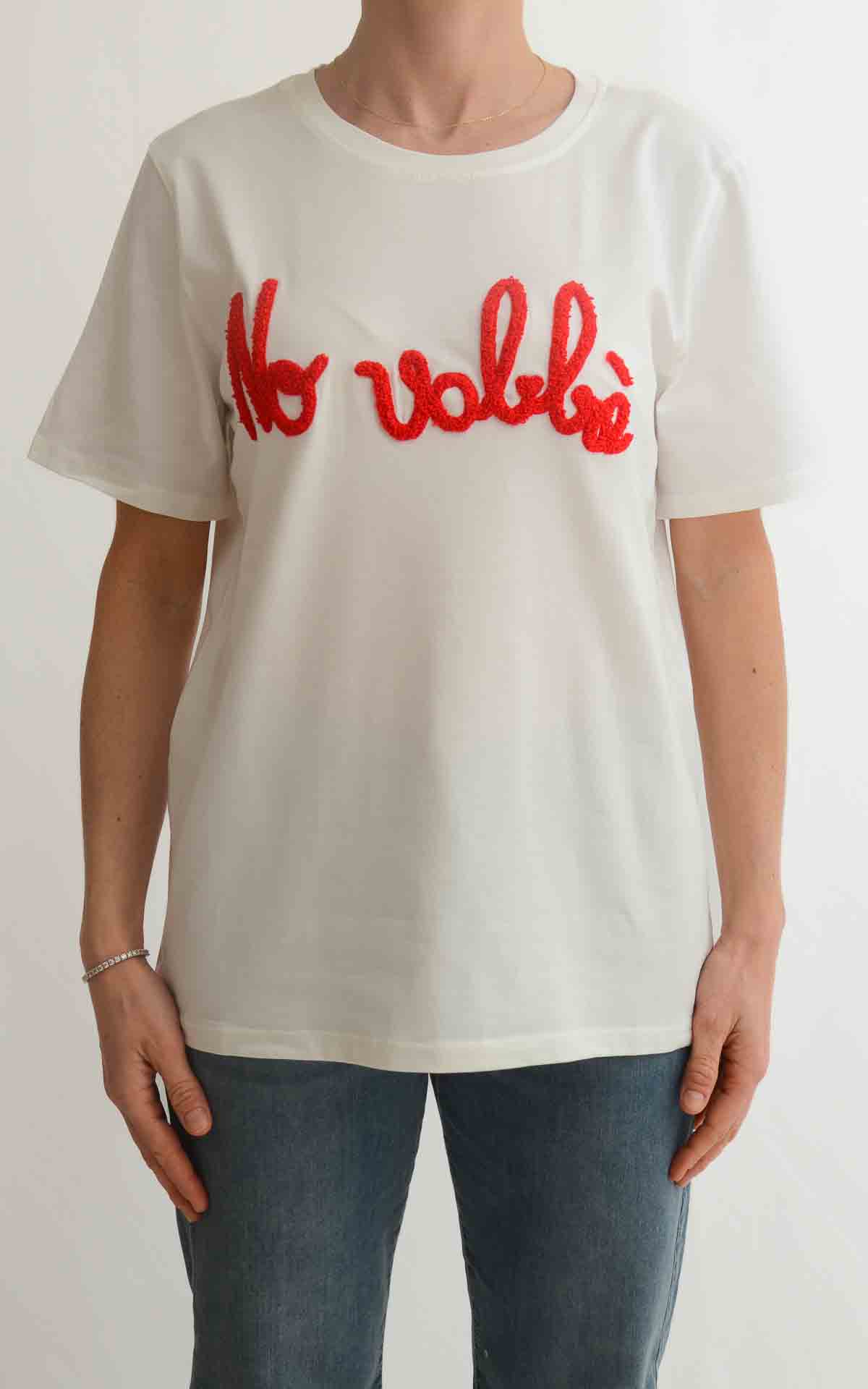 CIVICO 1 – T-Shirt No Vabbè – ROSSO