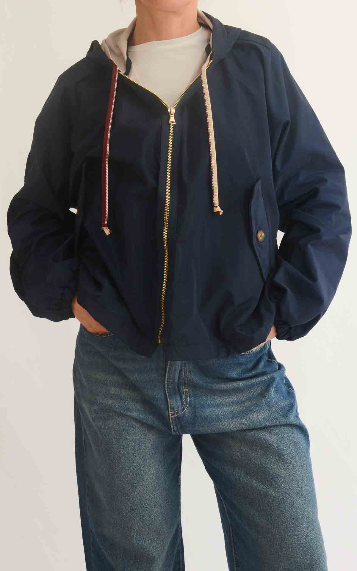 OFF-ON – Giacca Kway – BLU