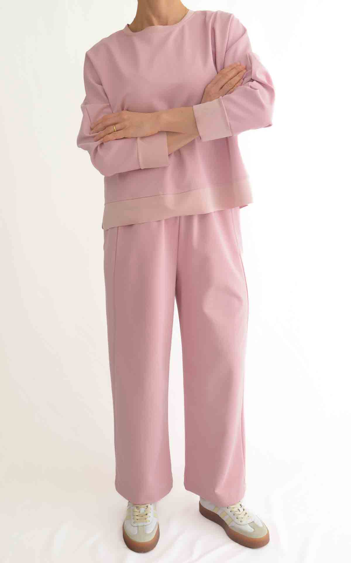OFF-ON – Completo maglia/pantalone Betty – ROSA