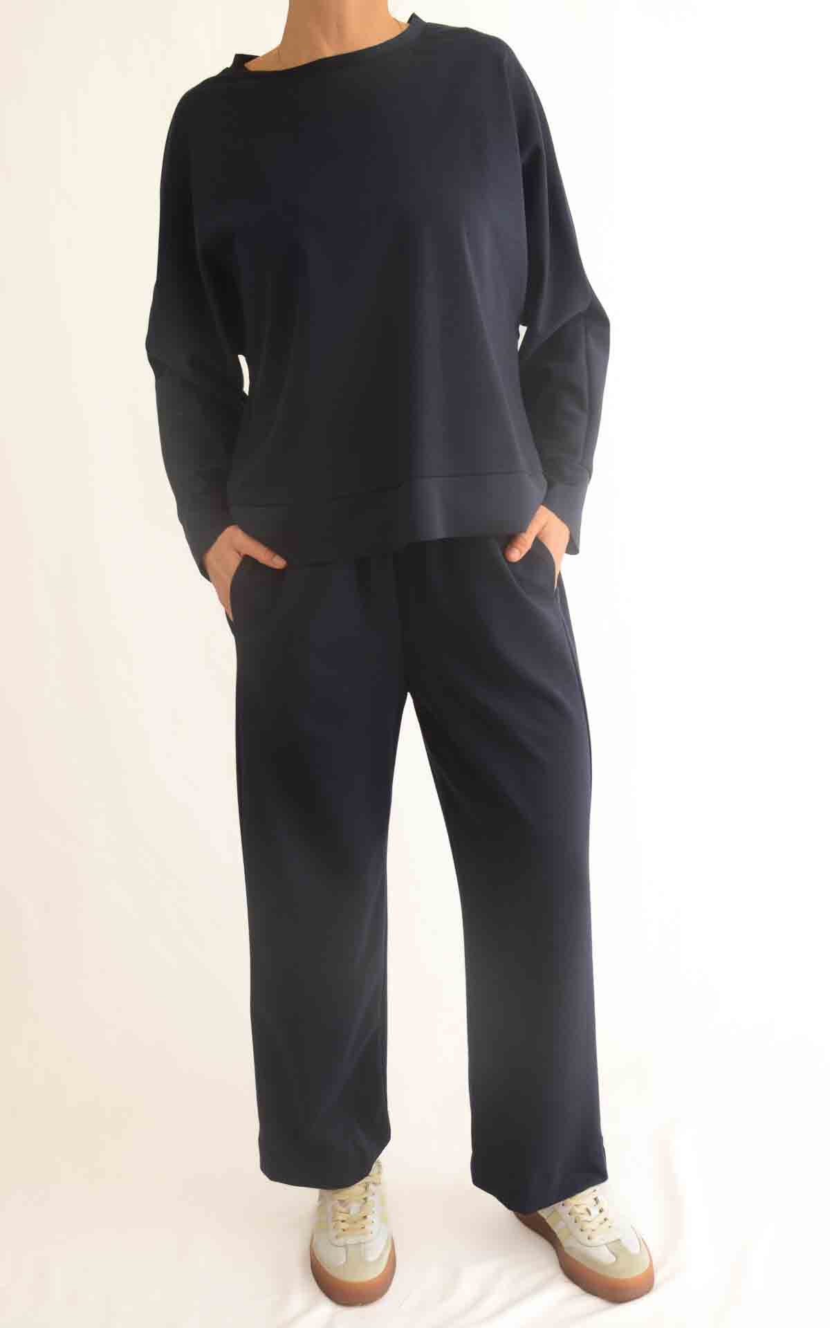 OFF-ON – Completo maglia/pantalone Betty – BLU