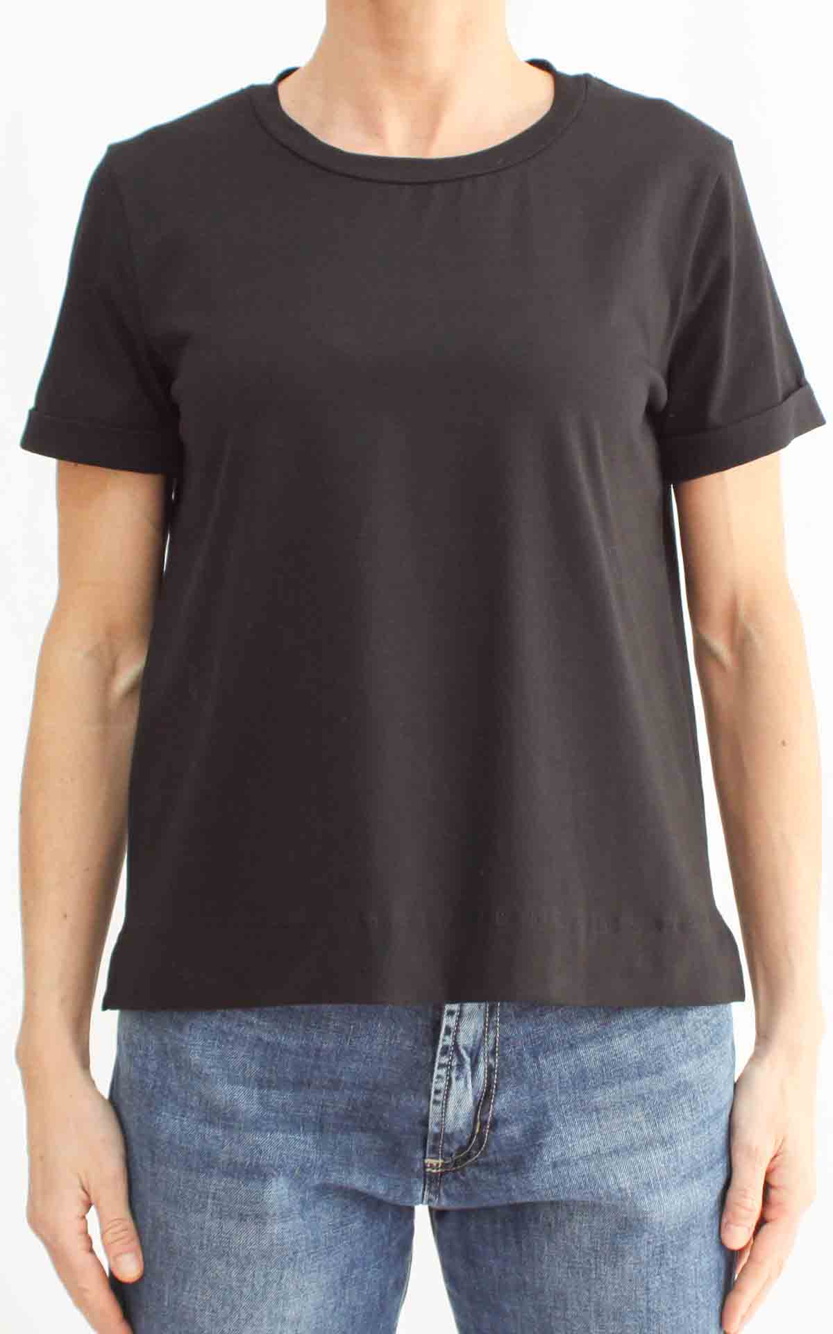 OFF-ON - T-Shirt scatola - NERO