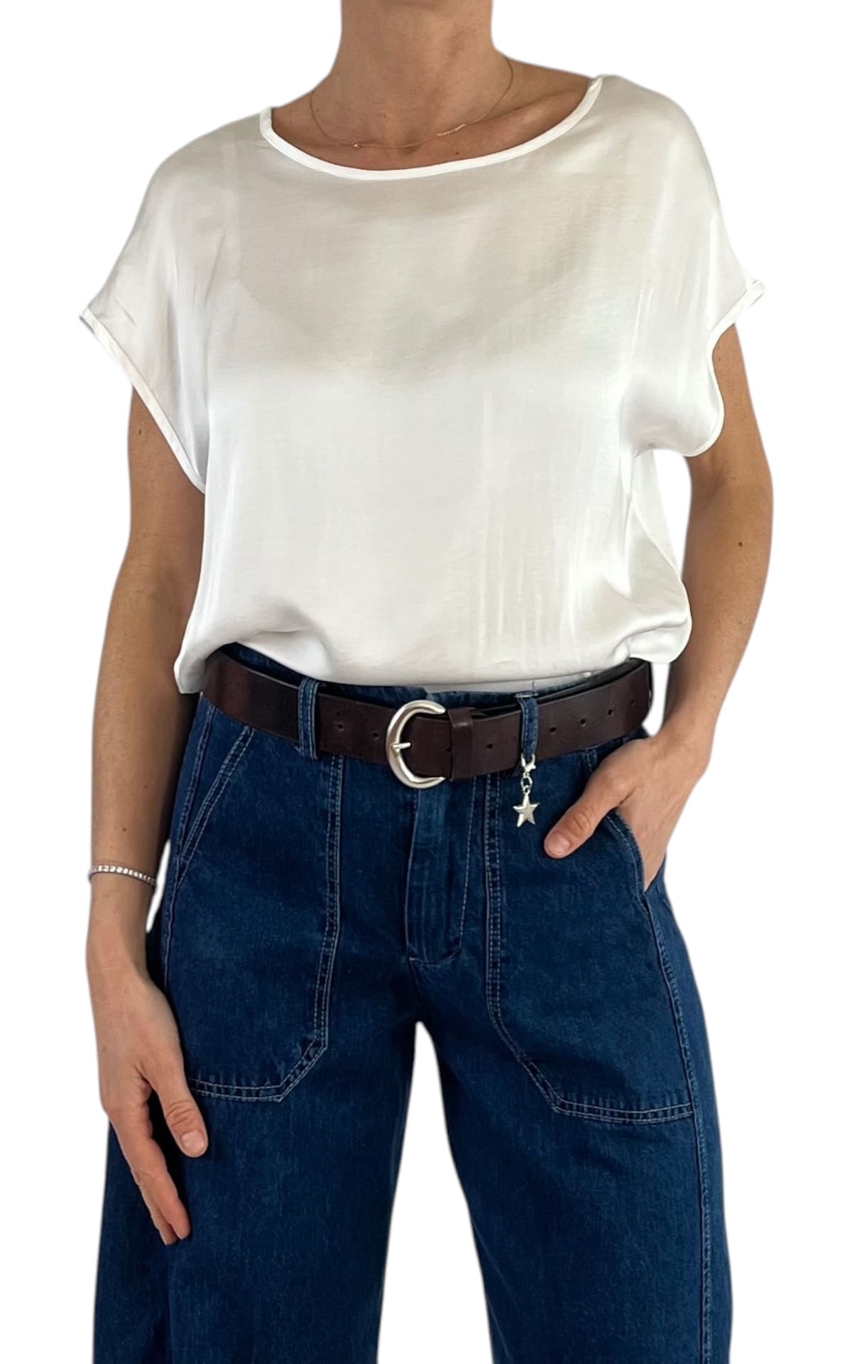 SUSY MIX – Blusa jersey – LATTE