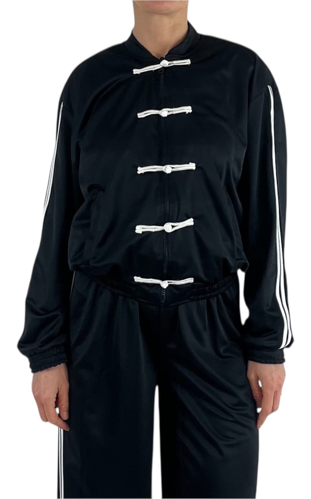 SUSYMIX – Giacca tuta oriental style – NERO