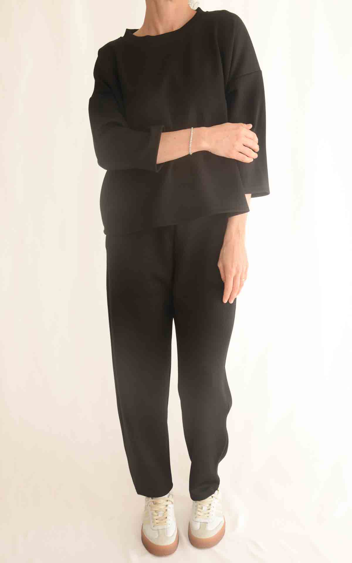 SUSYMIX - Completo maglia e pantalone - NERO