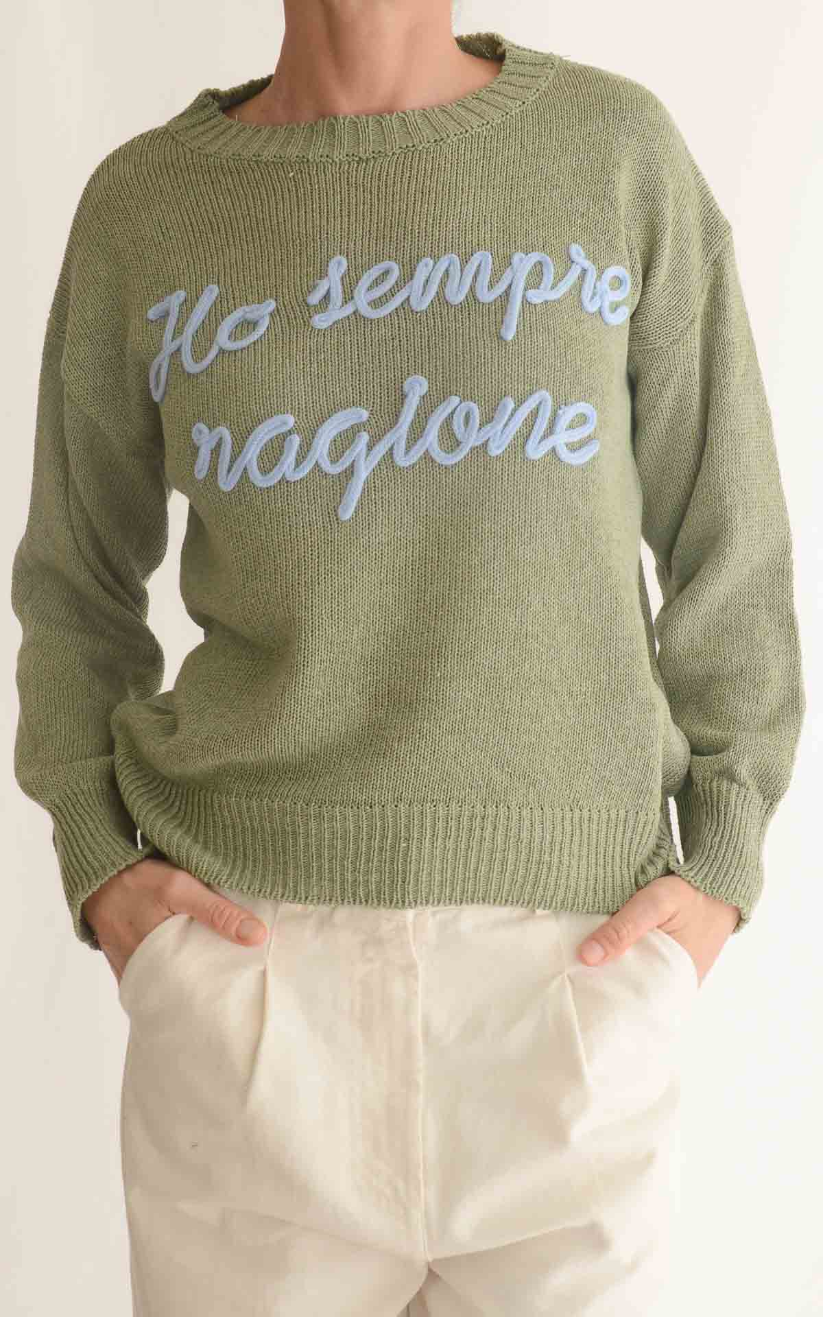 OFF-ON – Maglia “Ho sempre ragione” – VERDE