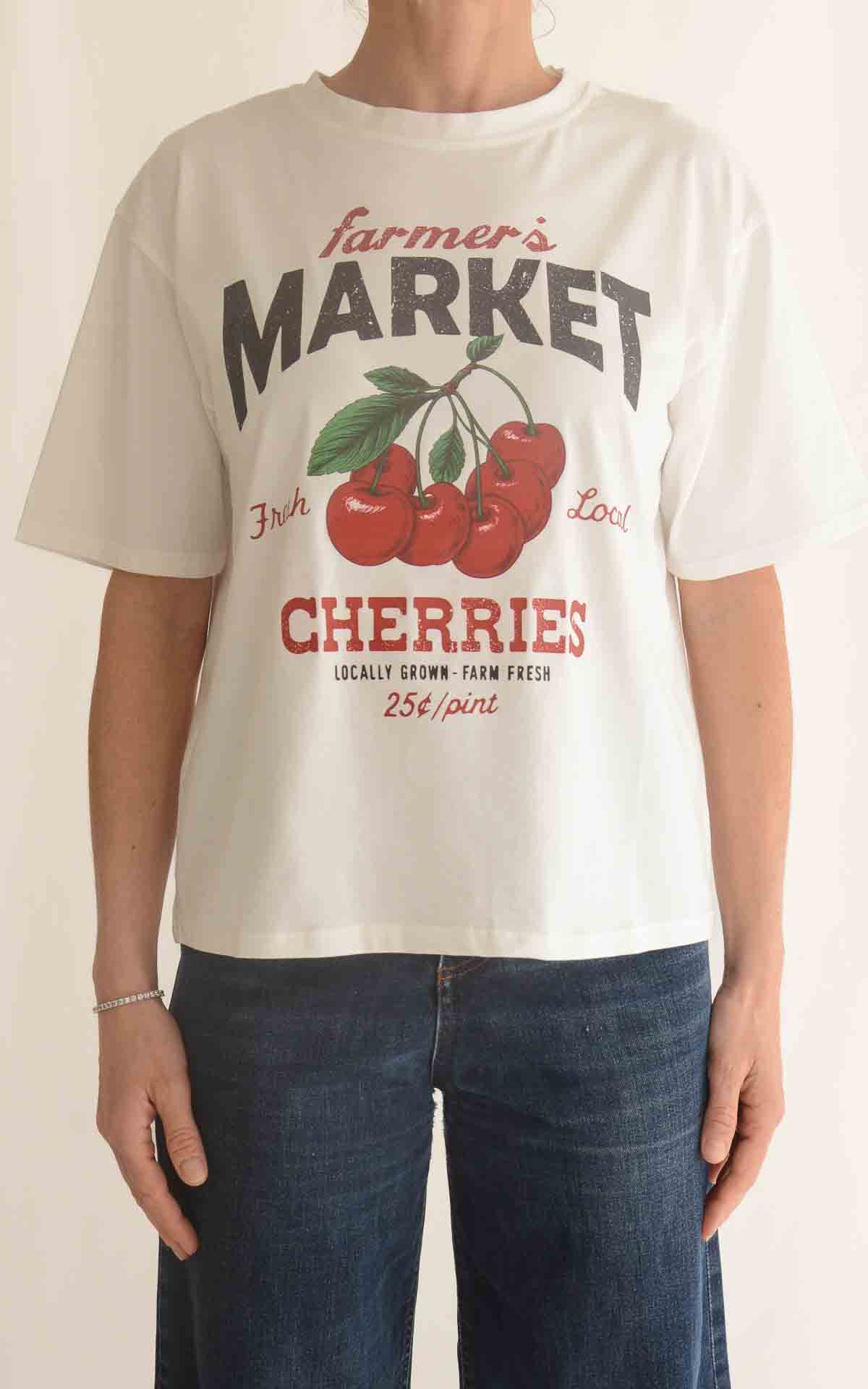 SUSY MIX – T-shirt ciliegie – AMARENA