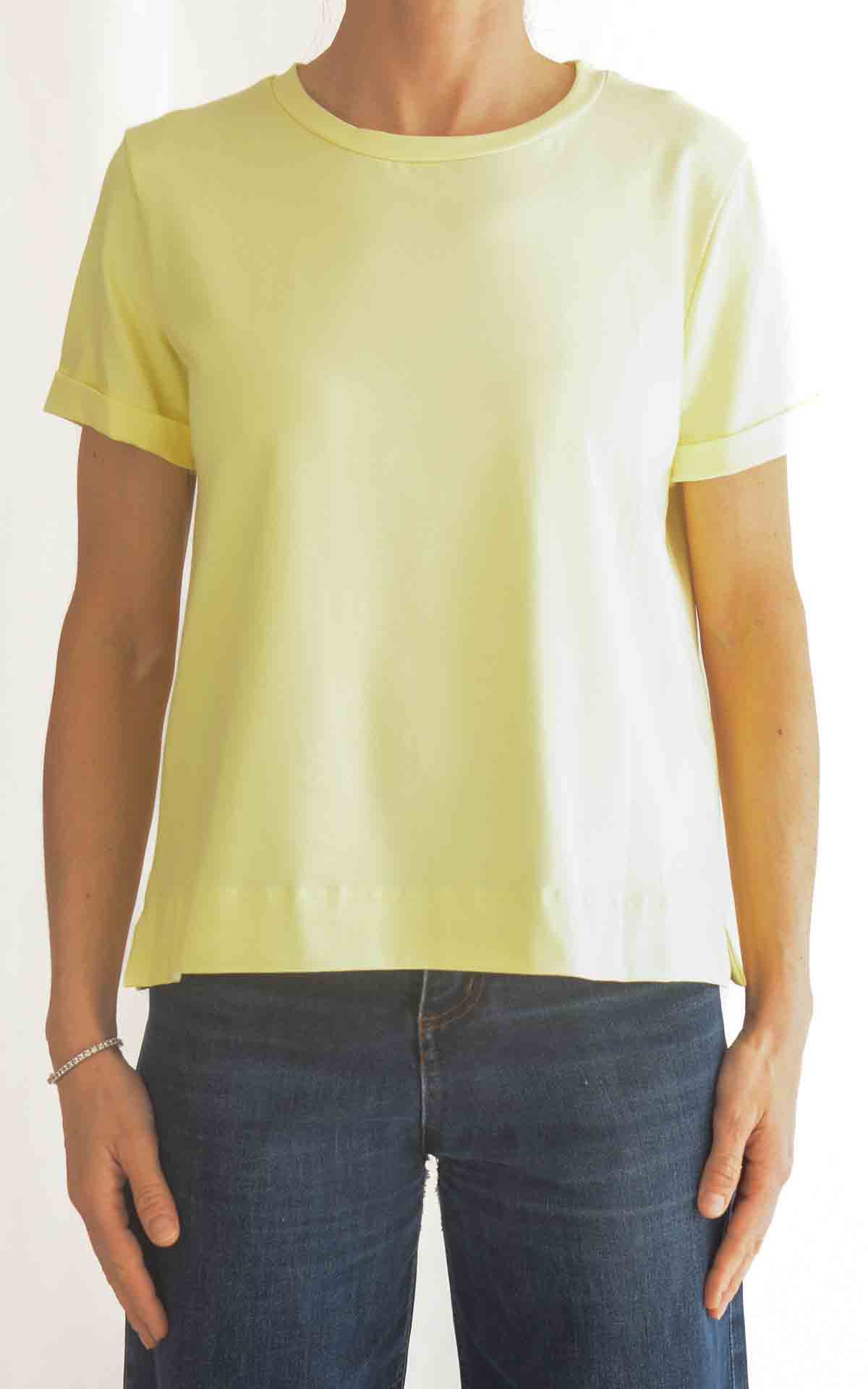 OFF-ON – T-Shirt scatola – GIALLO