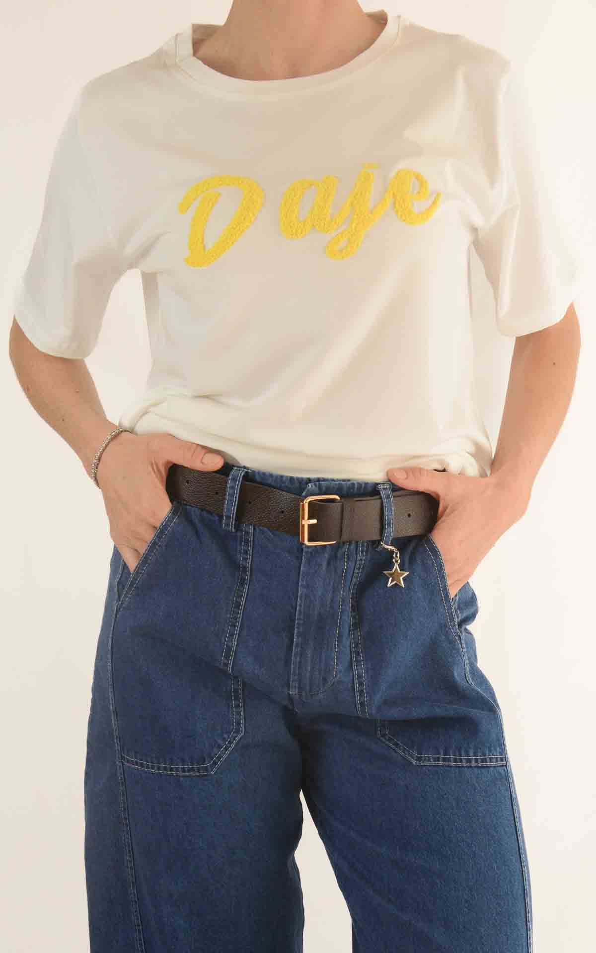 CIVICO 1 – T-shirt DAJE - GIALLO