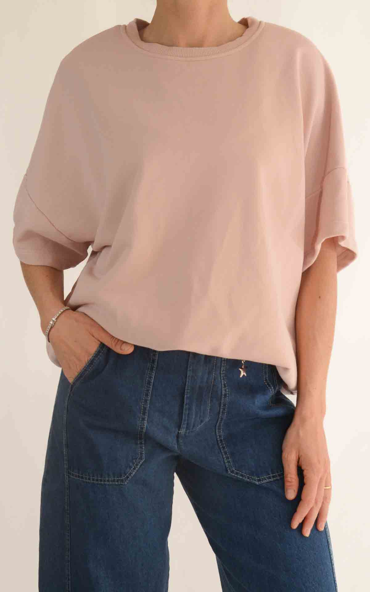 SUSYMIX - Felpa con spalline - ROSA