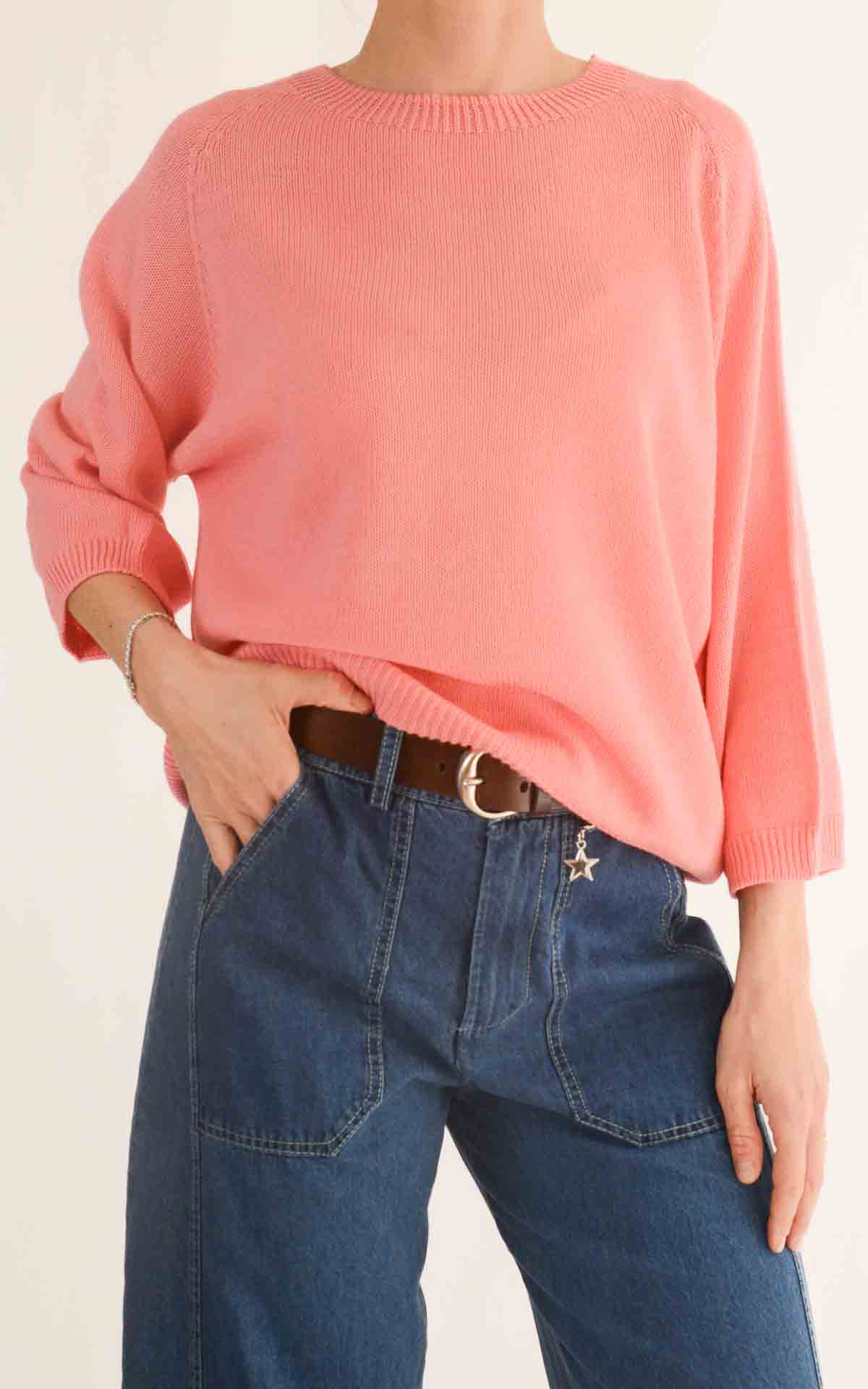 OFF-ON - Maglia filo manica 3/4 - PESCA