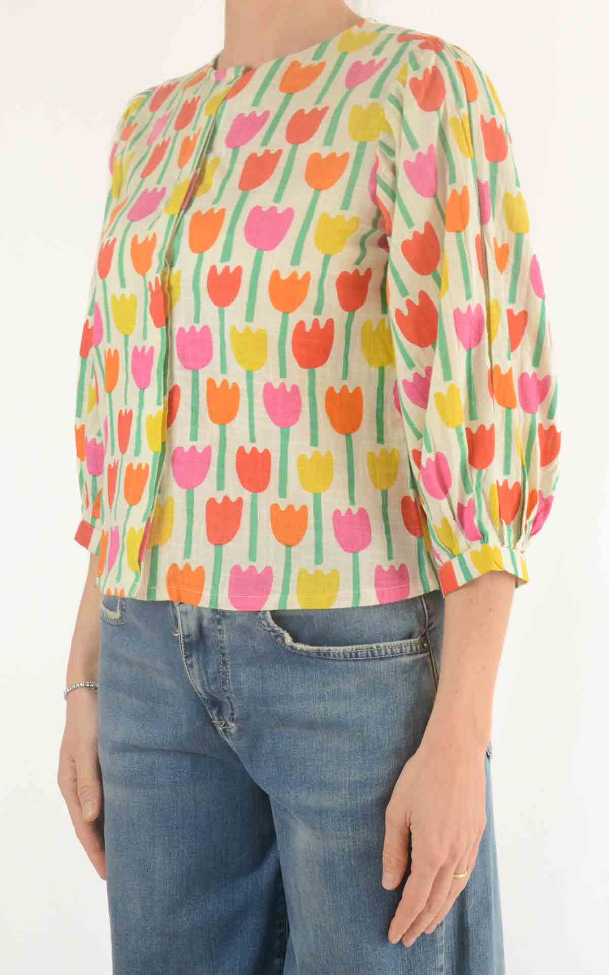 COMPANIA FANTASTICA - Blusa tulipani - BURRO