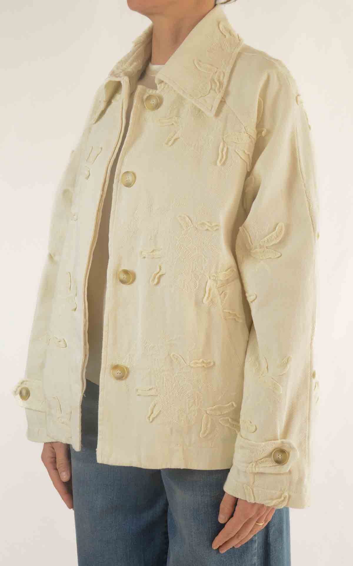 SUSYMIX – Trench ricamato – BURRO