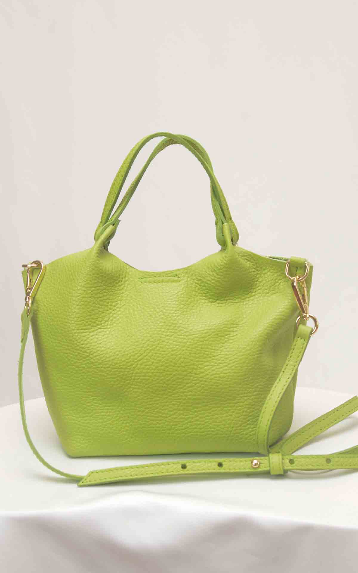 OFF-ON - Borsa secchiello - VERDE MELA